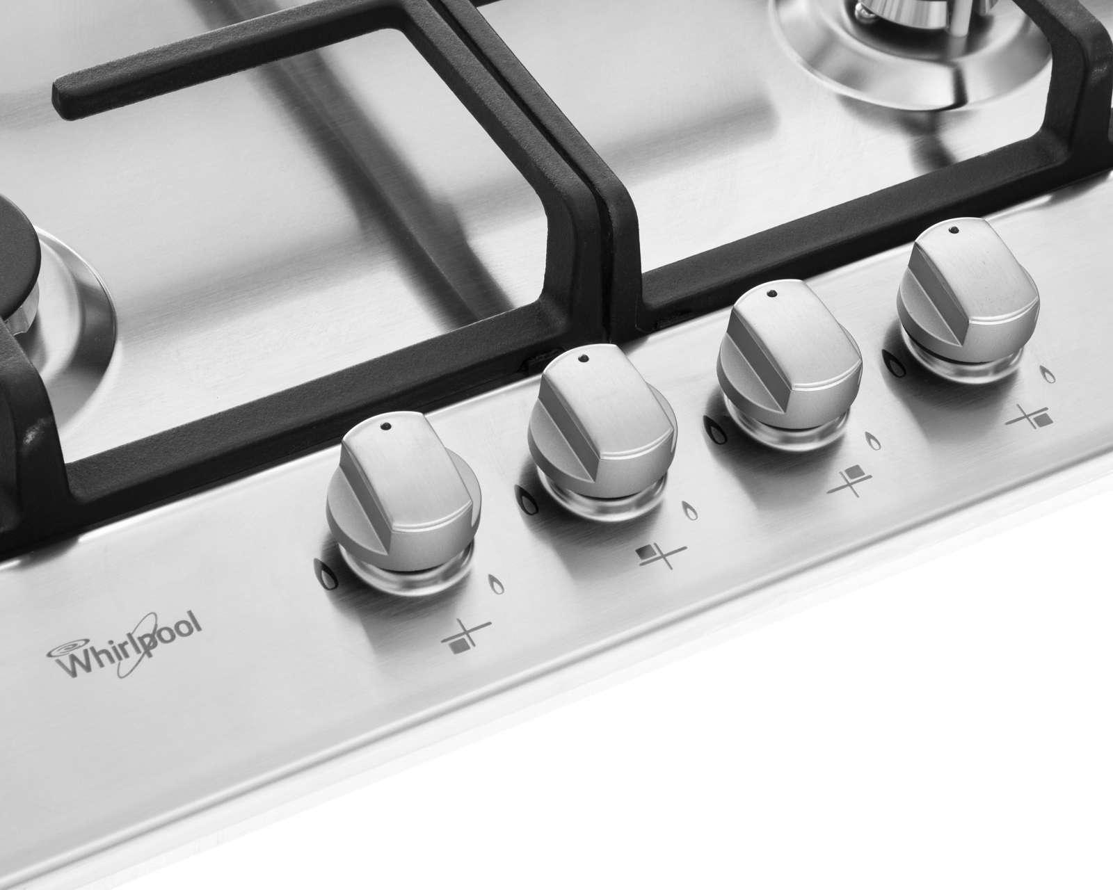 Foto 4 | Foto 4 | Parrilla Empotrable Whirlpool 24" de Gas WP2450S Acero Inoxidable