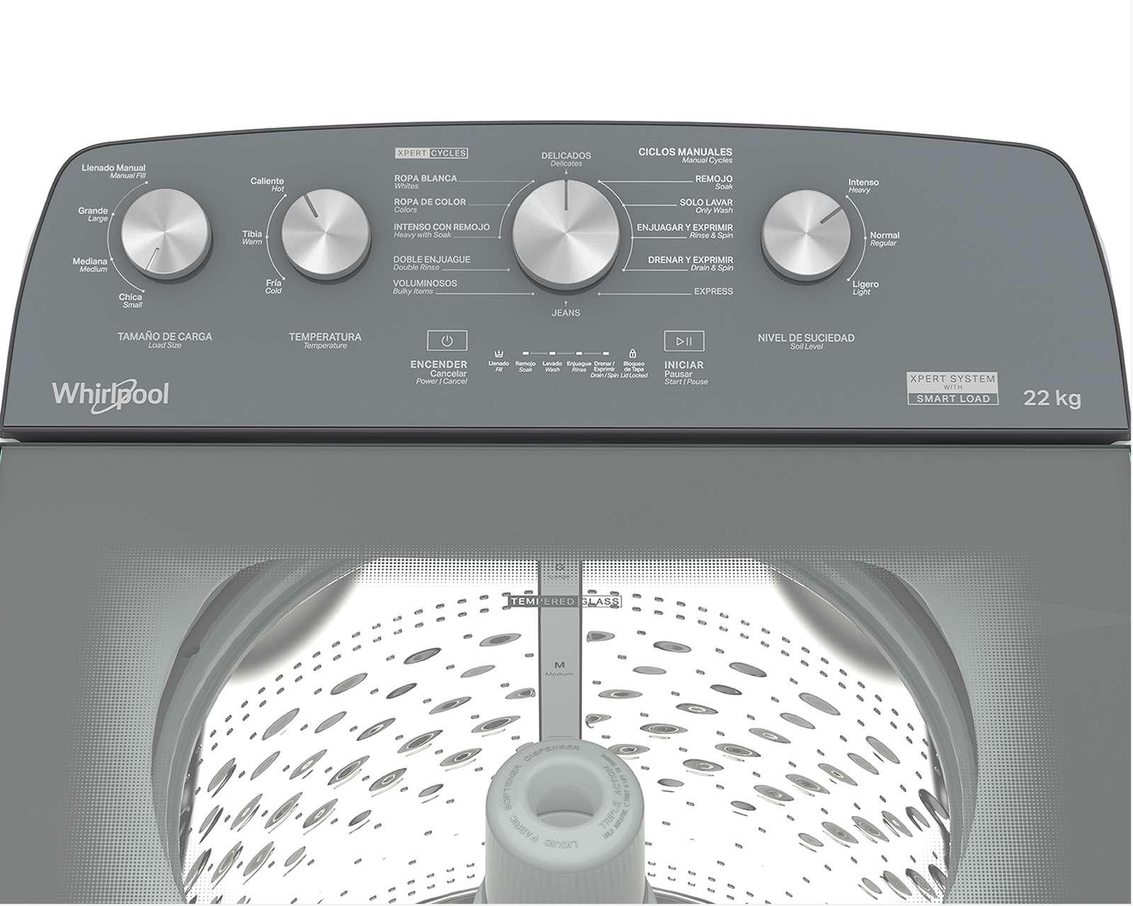 Foto 3 | Foto 3 | Lavadora Whirlpool Automática 8MWTW2224WJM 22 Kg Blanca