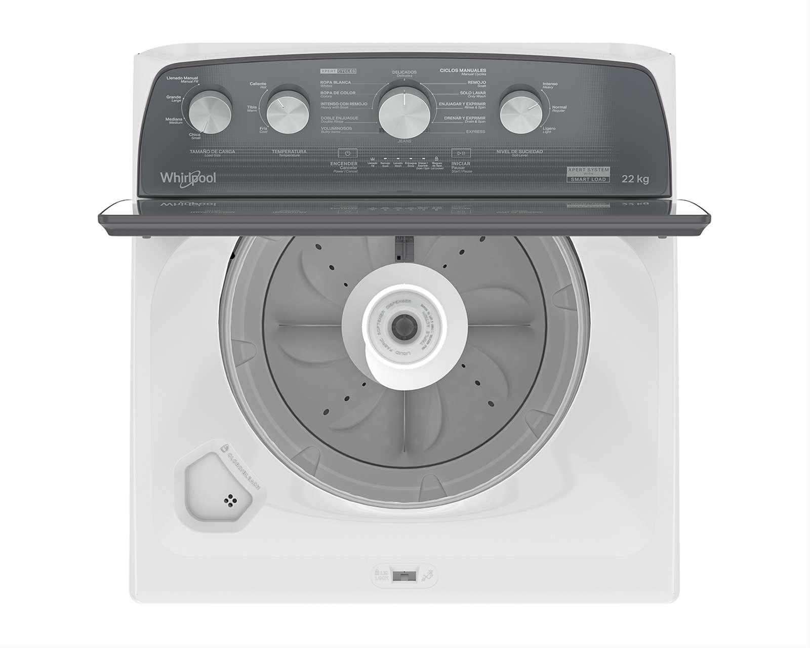 Foto 7 pulgar | Foto 6 | Lavadora Whirlpool Automática 8MWTW2224WJM 22 Kg Blanca