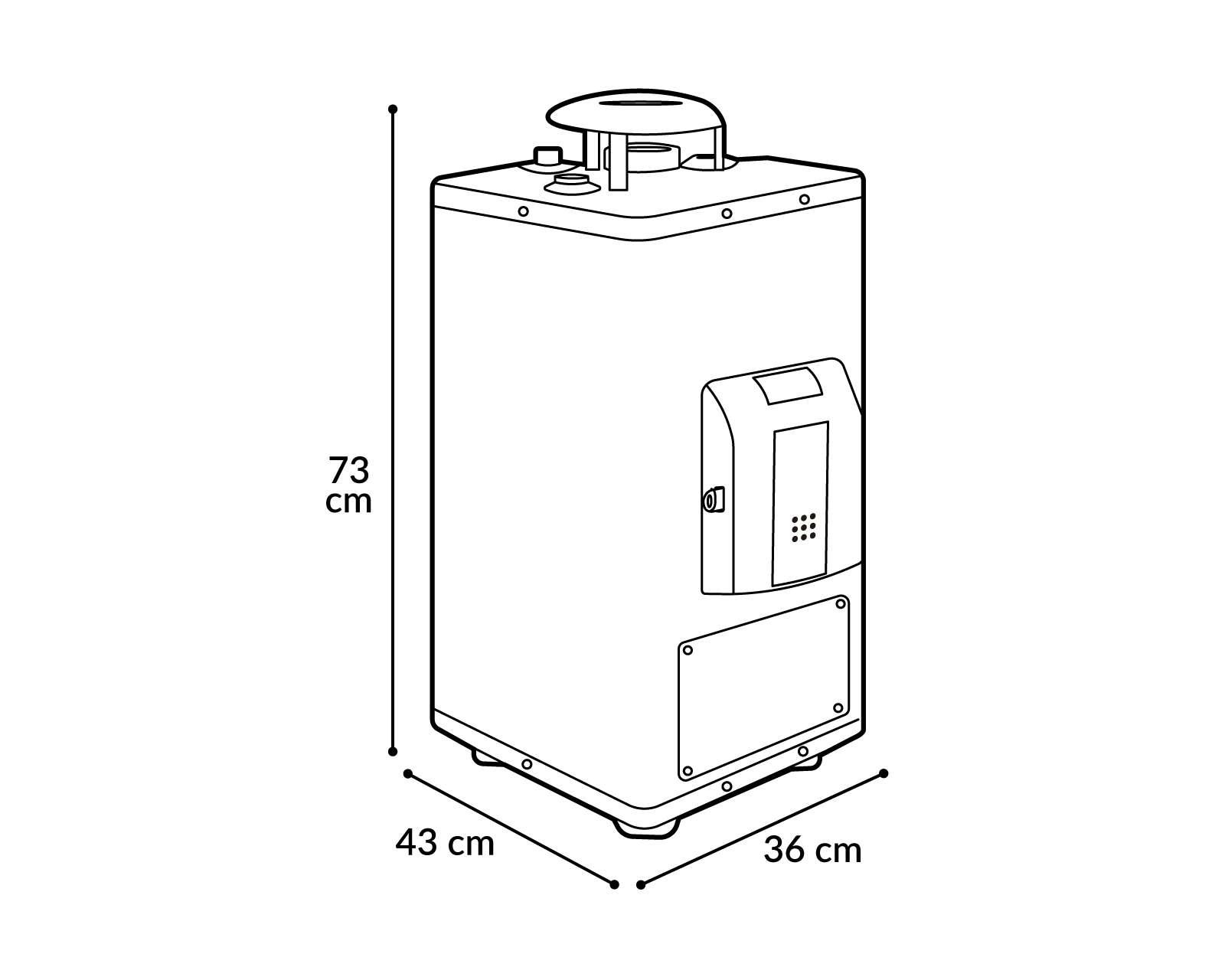 Foto 5 pulgar | Foto 4 | Calentador de Agua de Paso Calorex COXDPE-09 1.5 Servicios Gas Natural