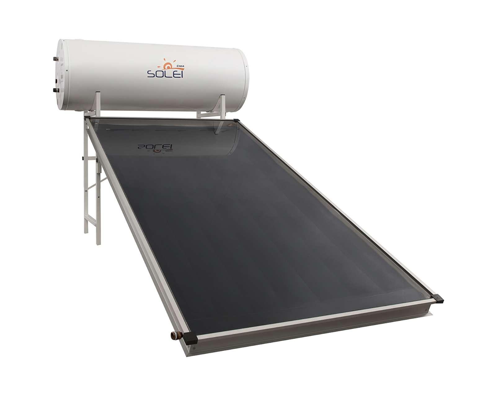 Calentador de Agua Solar Cinsa SOLEI VCA-SL 150 Litros F 3 Servicios