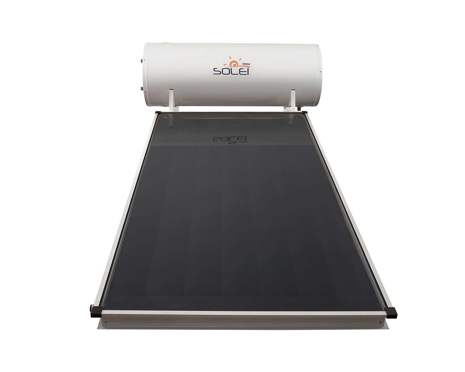 Foto 3 pulgar | Foto 2 | Calentador de Agua Solar Cinsa SOLEI VCA-SL 150 Litros F 3 Servicios