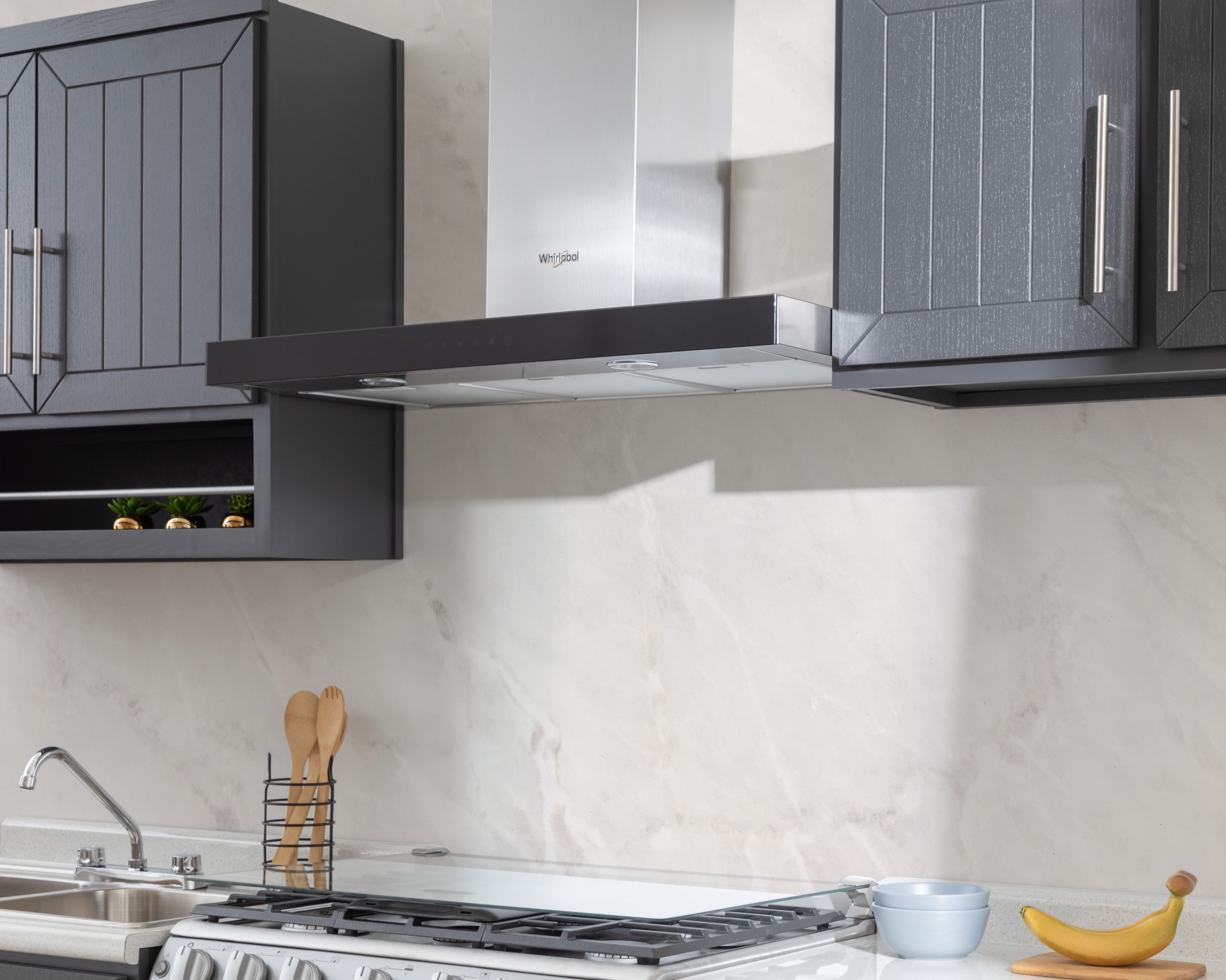 Foto 6 | Foto 6 | Campana Whirlpool 36" de Pared Acero Inoxidable