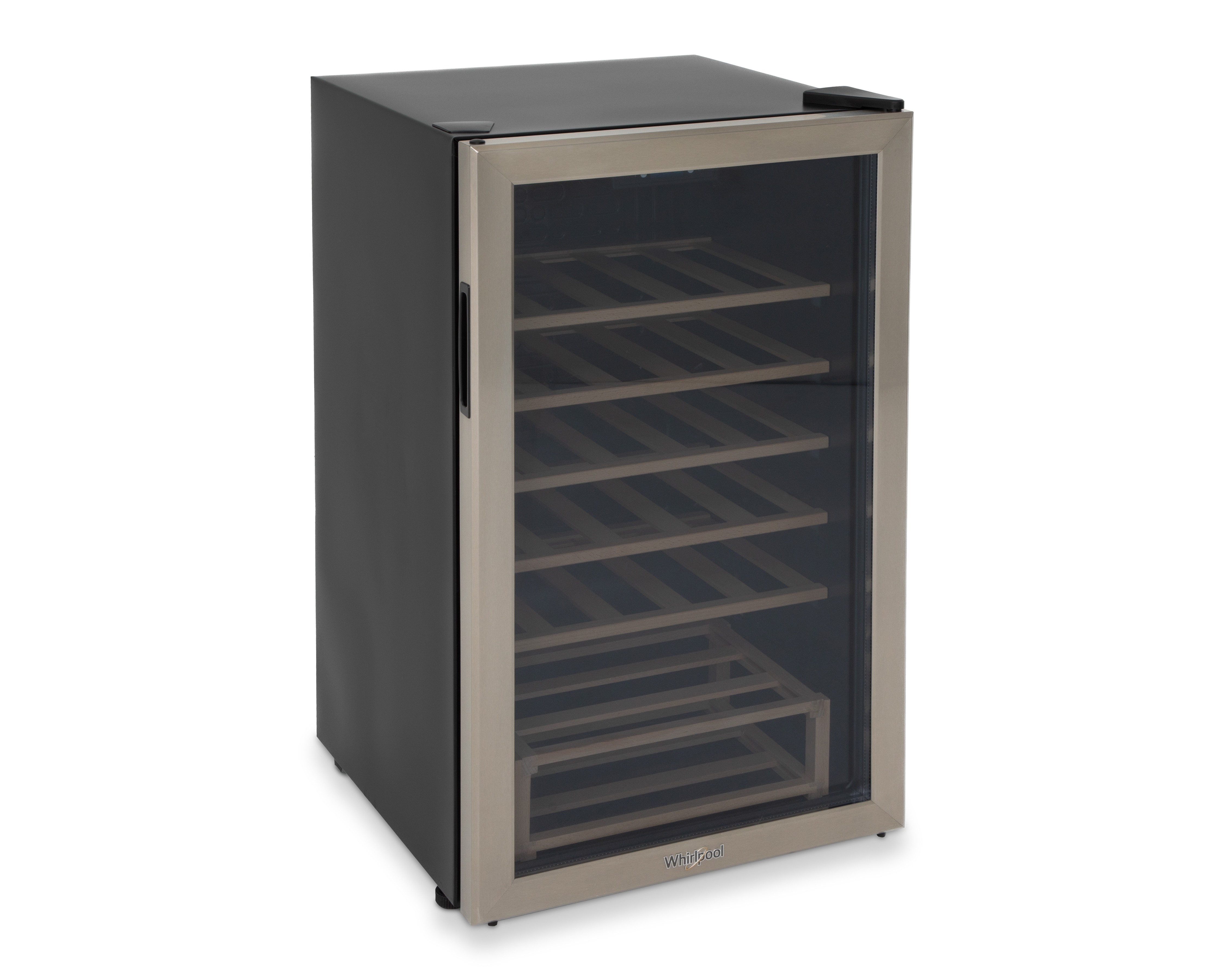 Foto 3 pulgar | Foto 2 | Cava de Vinos Whirlpool 33 Botellas Negro WW3310S