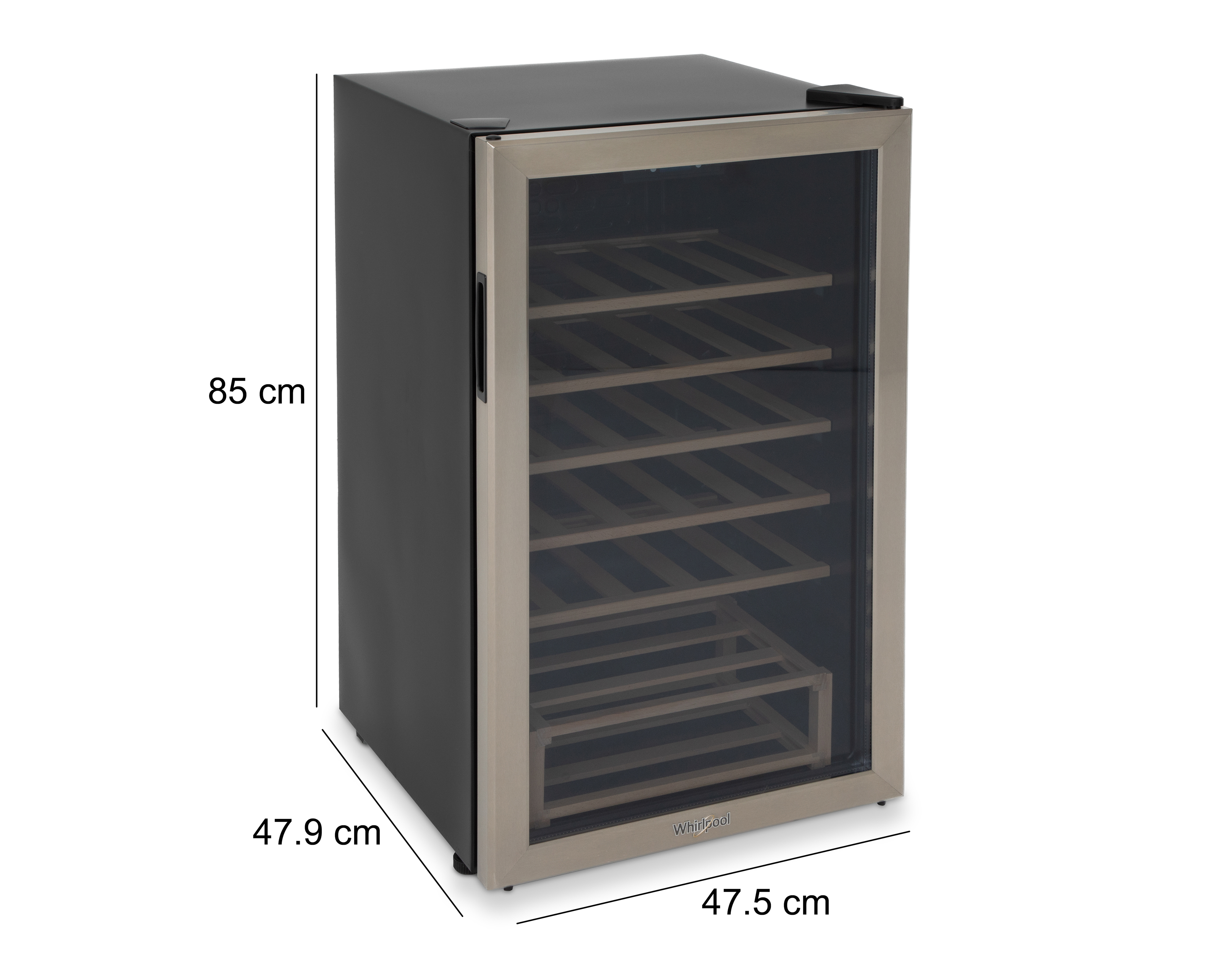 Foto 6 | Foto 6 | Cava de Vinos Whirlpool 33 Botellas Negro WW3310S