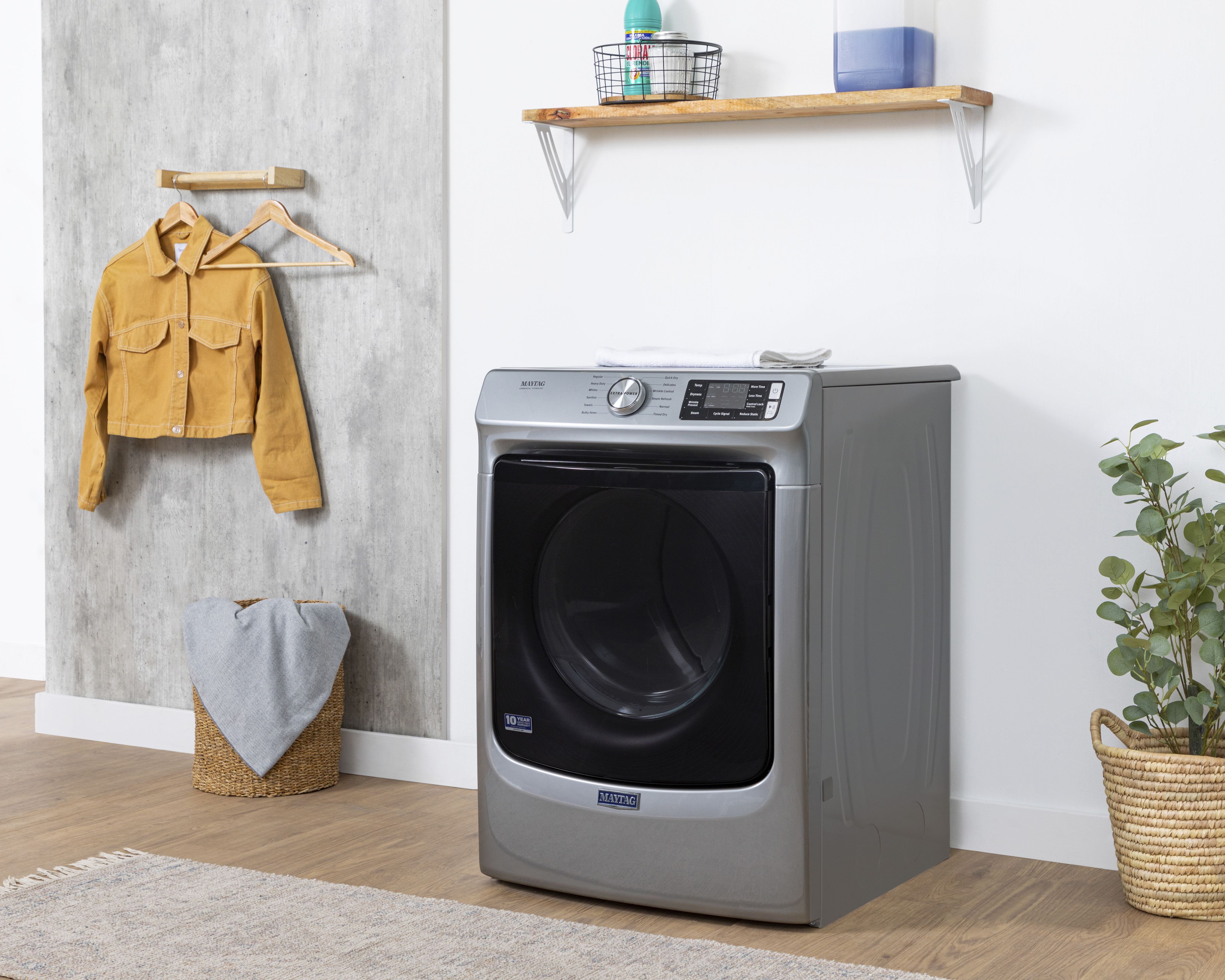 Foto 8 | Foto 8 | Secadora Maytag Carga Frontal 7MMGD6630HC 22 kg Gris