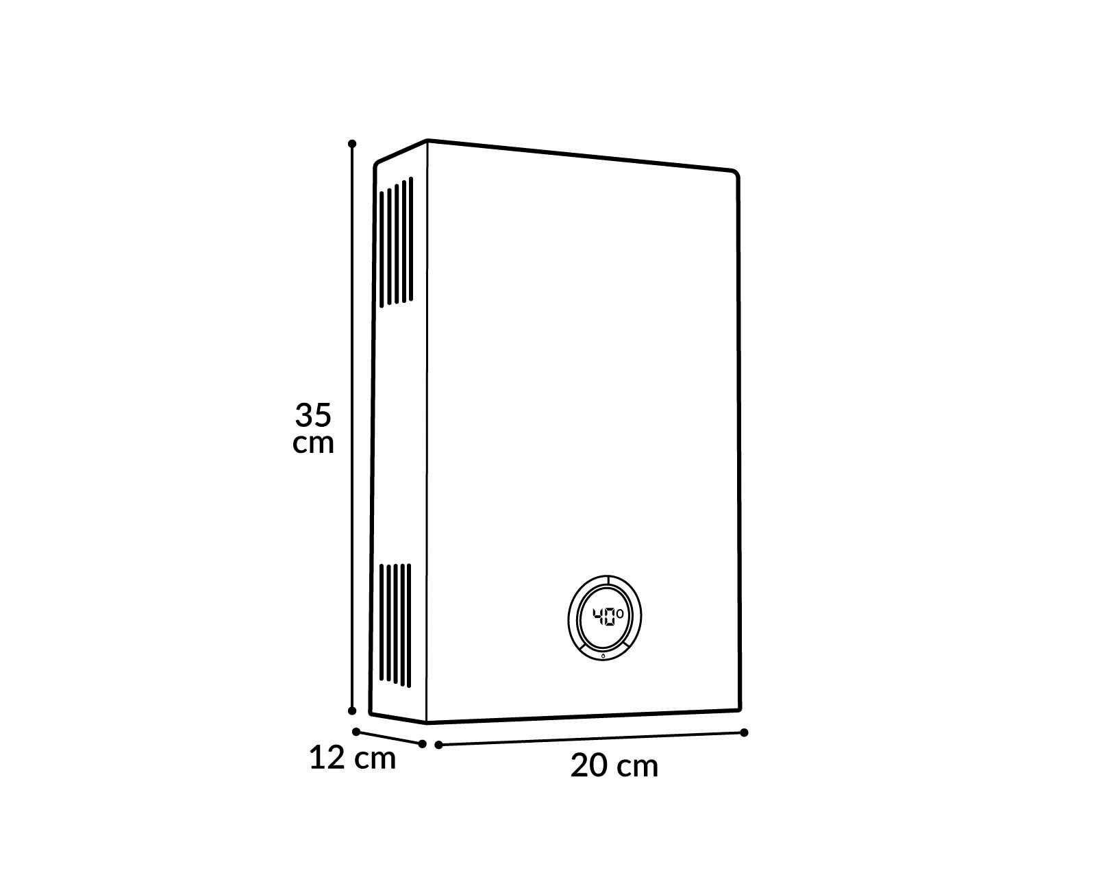 Foto 3 | Foto 3 | Calentador de Agua Eléctrico Thermoflow ELEX9 1 Servicio