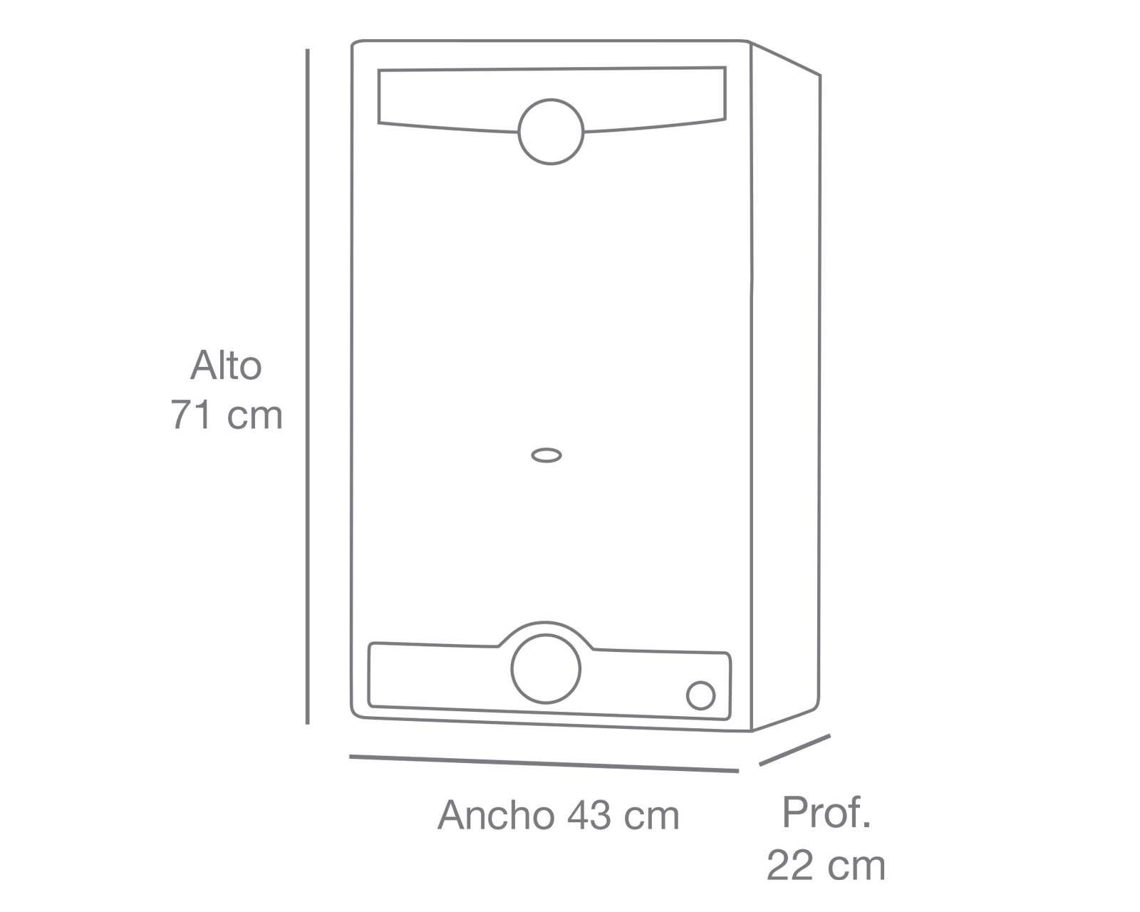 Foto 6 pulgar | Foto 5 | Calentador de Agua Instantáneo Rheem RHIN-CHL 16P 3 Servicios Gas LP