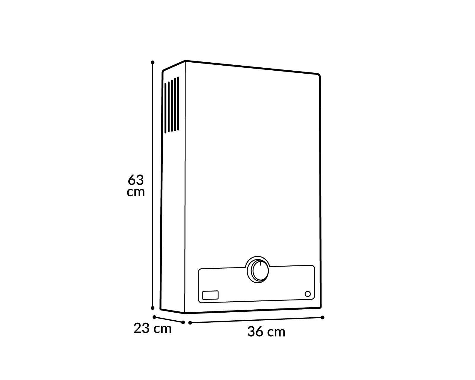 Foto 2 | Foto 2 | Calentador de Agua Rheem RHIN-CHL13P 2 Servicios Gas LP