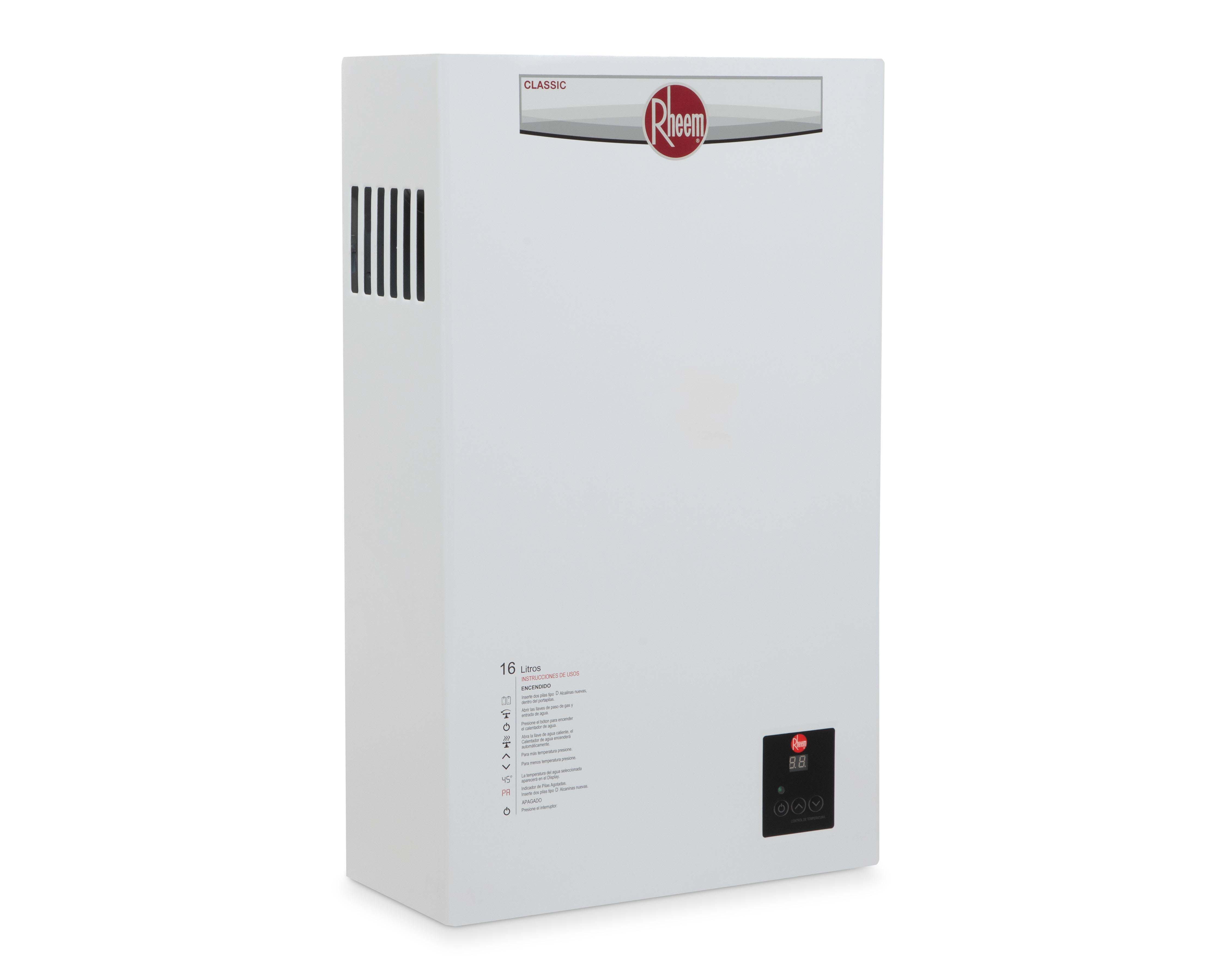 Foto 2 | Foto 2 | Calentador de Agua Rheem RHIN-CHL 3 Servicios Gas Natural