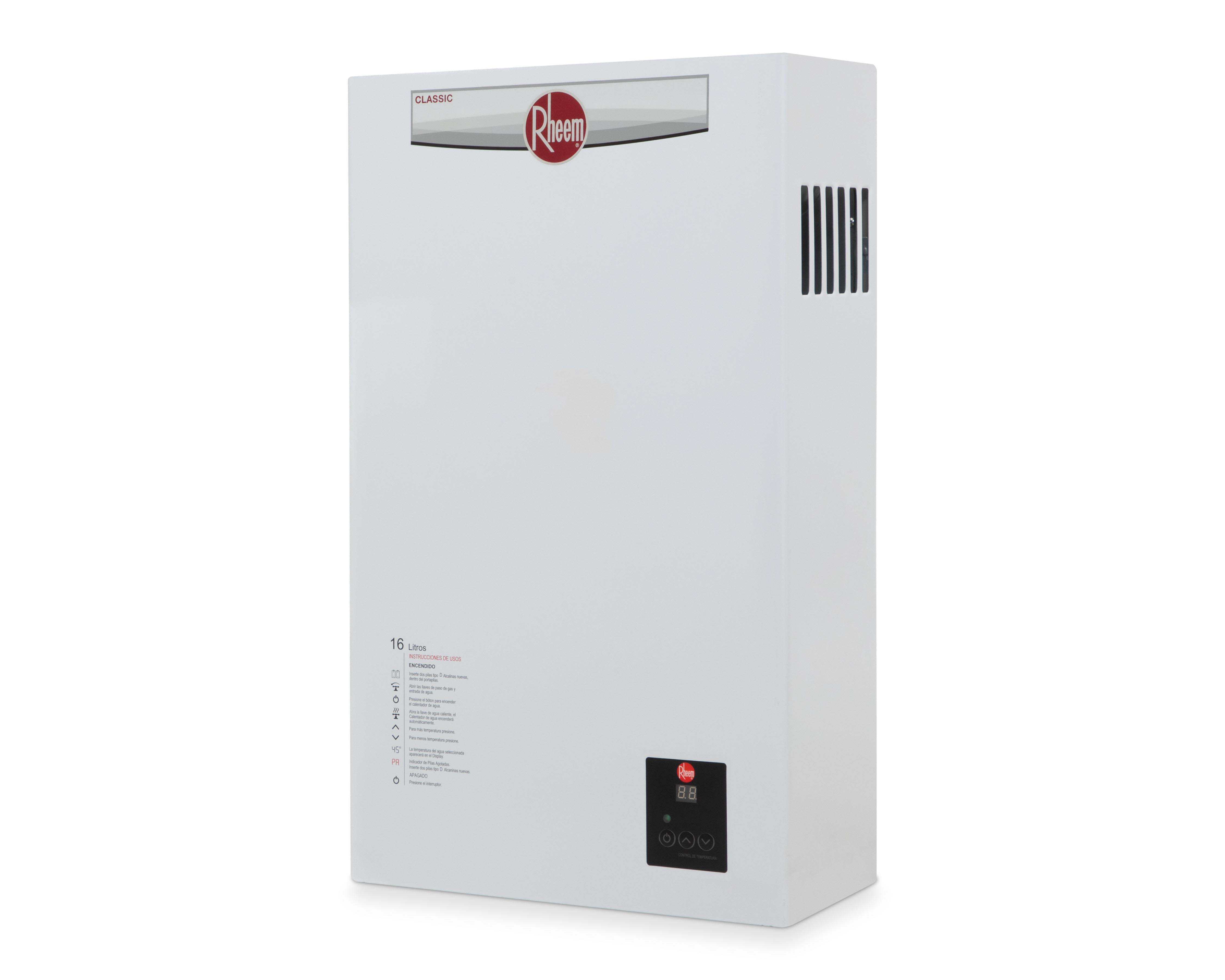 Foto 4 pulgar | Foto 3 | Calentador de Agua Rheem RHIN-CHL 3 Servicios Gas Natural