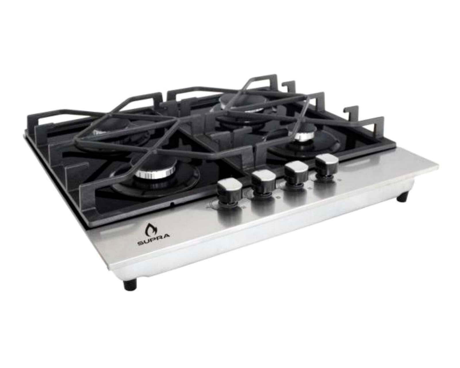 Foto 2 | Foto 2 | Parrilla Empotrable Supra 23" de Gas 4Q-TD-60 Gris