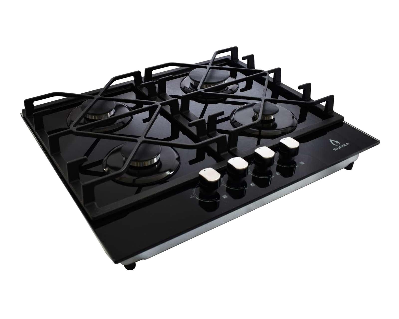 Foto 4 pulgar | Foto 3 | Parrilla Empotrable Supra 60 cm 4Q-TG-60 Negra