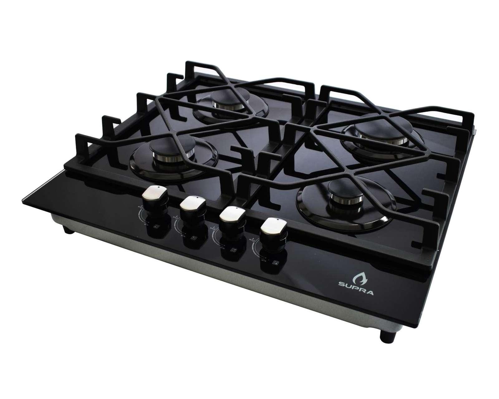 Foto 5 pulgar | Foto 4 | Parrilla Empotrable Supra 60 cm 4Q-TG-60 Negra