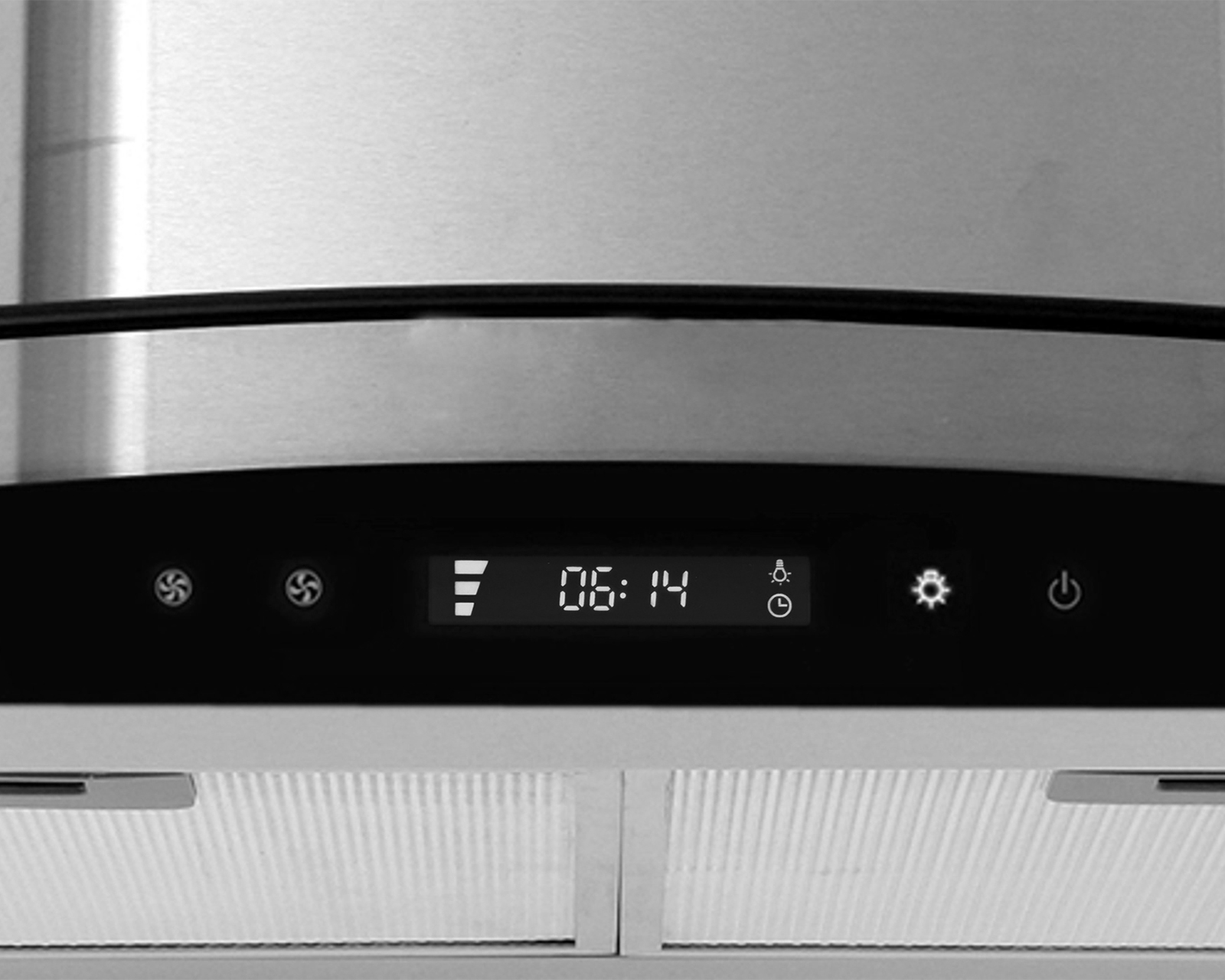 Foto 6 pulgar | Foto 5 | Campana Aspix 35" de Pared Plateada