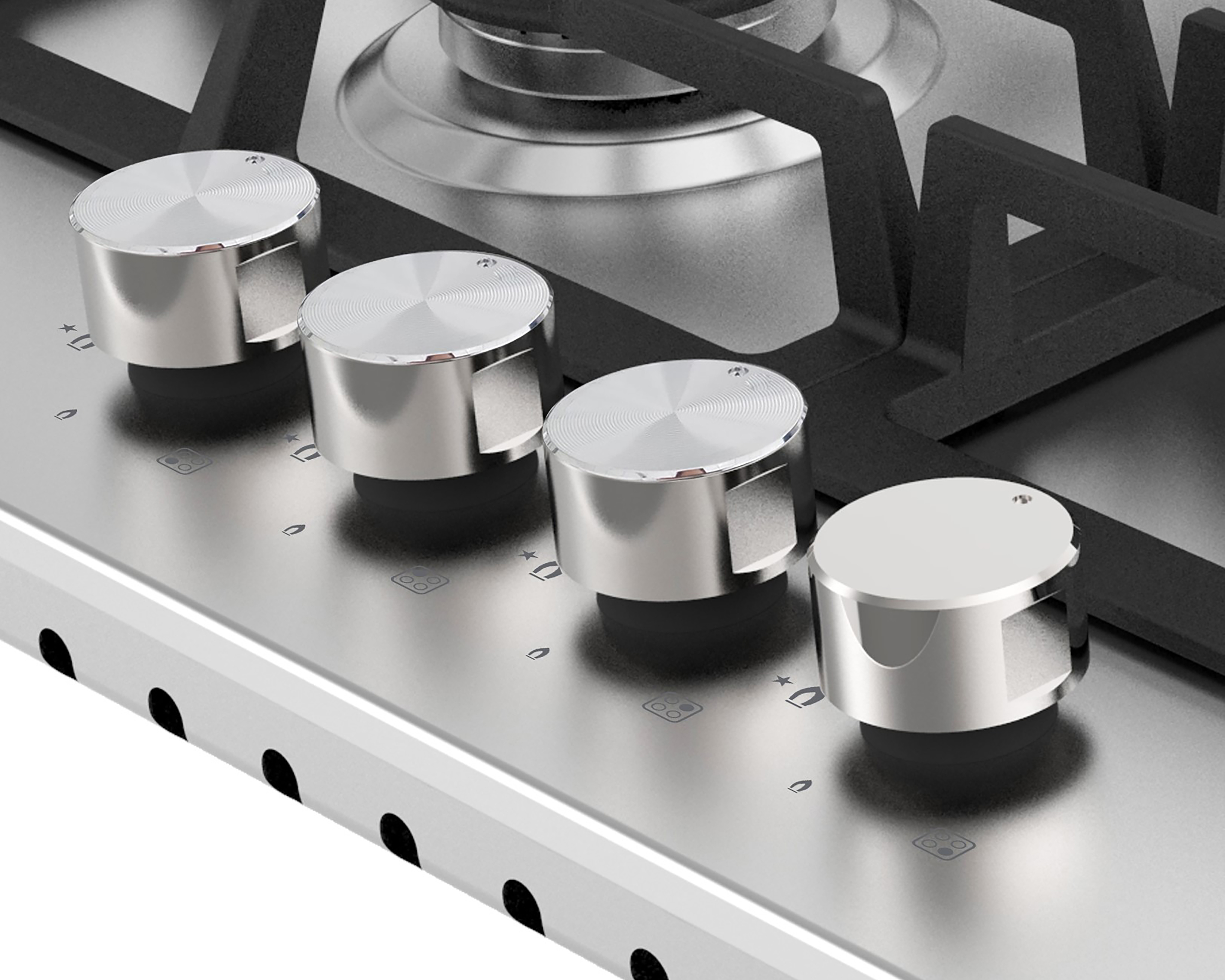 Foto 5 pulgar | Foto 4 | Parrilla Empotrable Aspix de Gas XFS64 Plateado