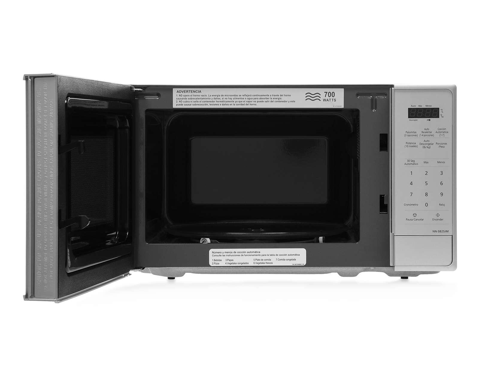 Foto 4 | Foto 4 | Horno de Microondas Panasonic 0.7 Pies NN-SB25JMRUH Gris