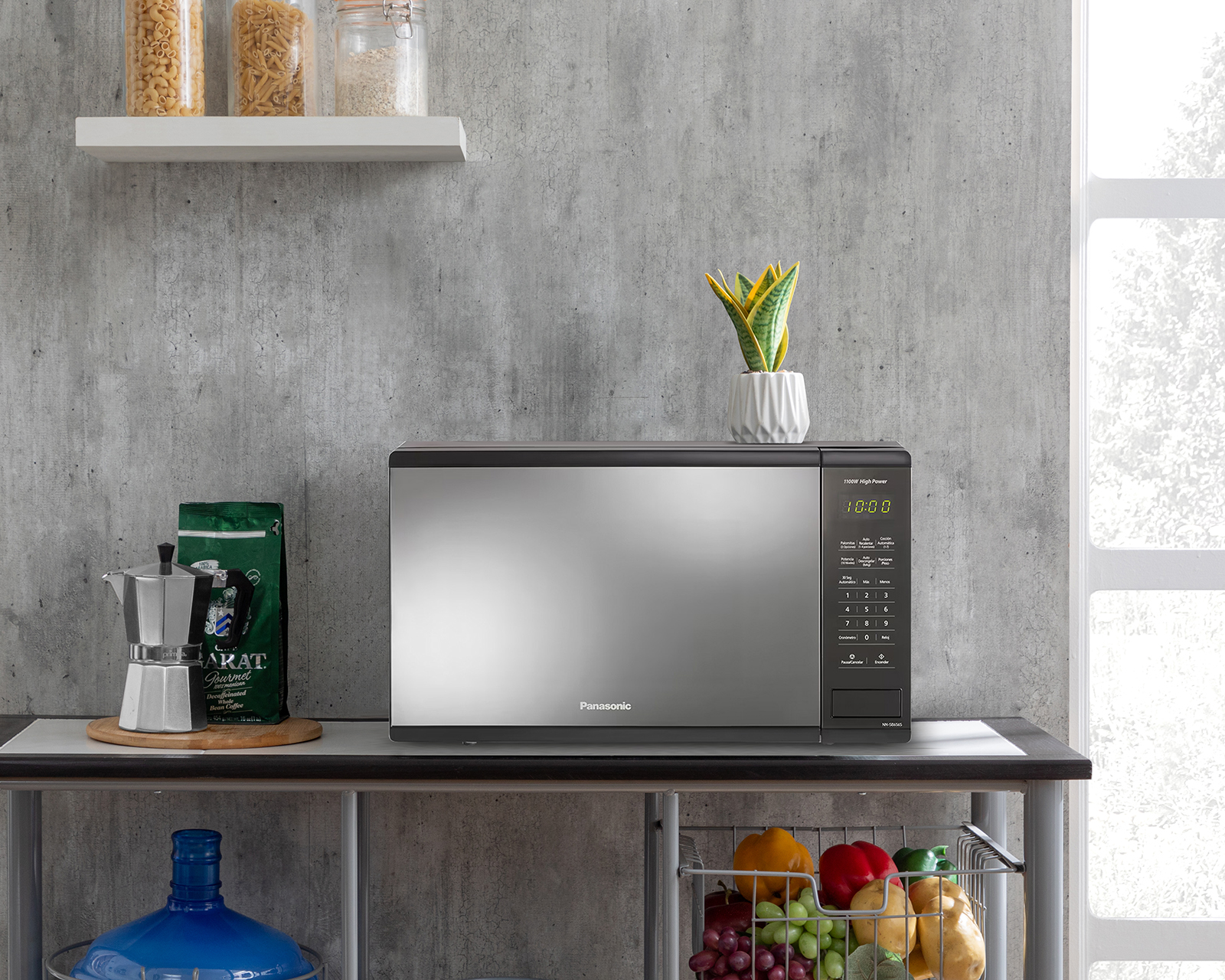 Foto 5 | Foto 5 | Horno de Microondas Panasonic 1.3 Pies NN-SB656BRUH Negro