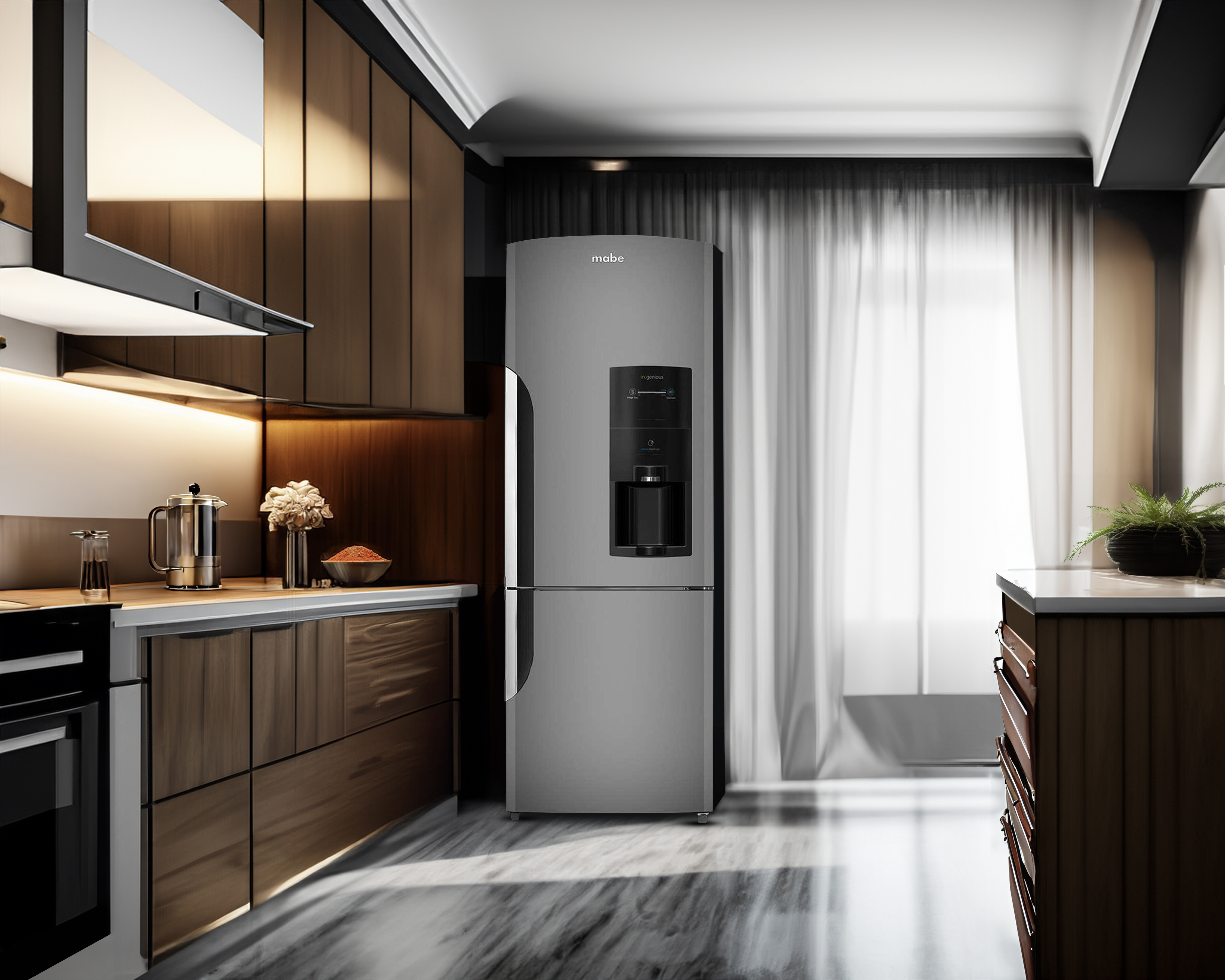 Foto 7 pulgar | Foto 6 | Refrigerador Mabe Bottom Mount 15 Pies Grafito RMB400IAMRE0