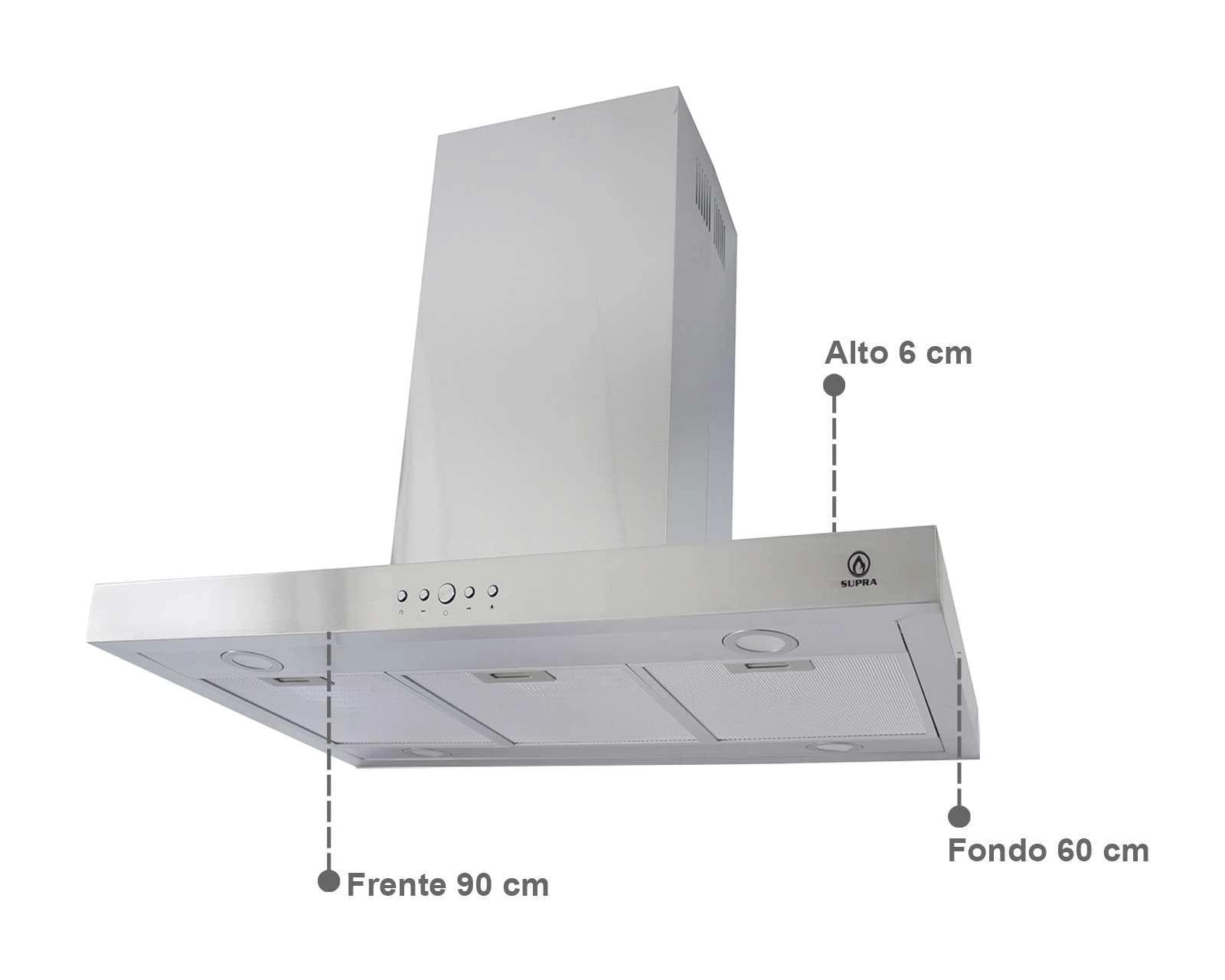 Foto 4 | Foto 4 | Campana Supra 30" de Pared Acero Inoxidable