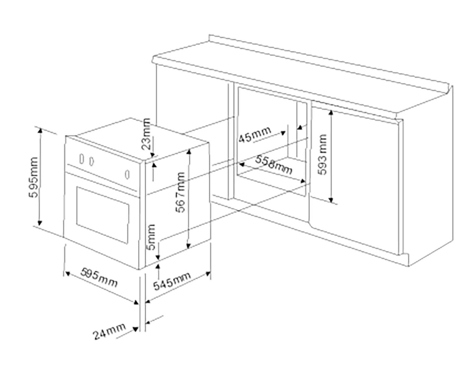 Foto 5 | Foto 5 | Horno de Empotre Supra 23" HG-60-CC