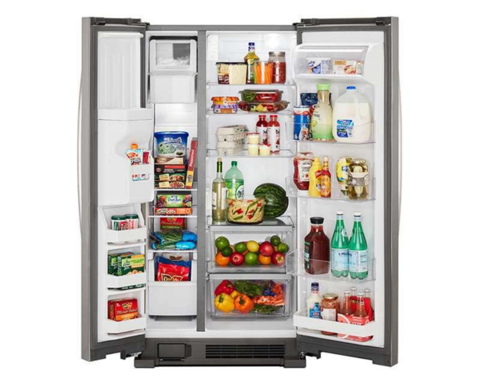 Foto 3 | Foto 3 | Refrigerador Whirlpool Side by Side 22 Pies Acero Inoxidable WD2620S