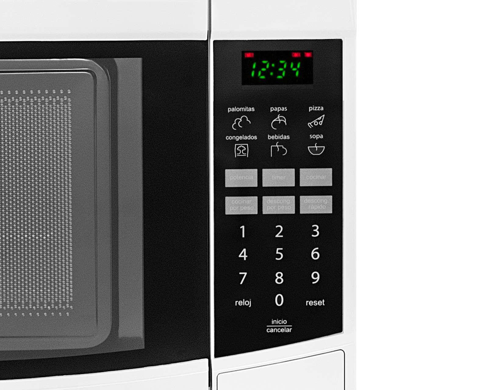 Foto 6 pulgar | Foto 5 | Horno de Microondas Mabe 0.7 Pies HMM70SWC Blanco