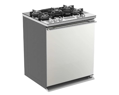 Foto 2 | Foto 2 | Estufa Whirlpool de Empotre 30" con 5 Quemadores de Gas WFR9100S