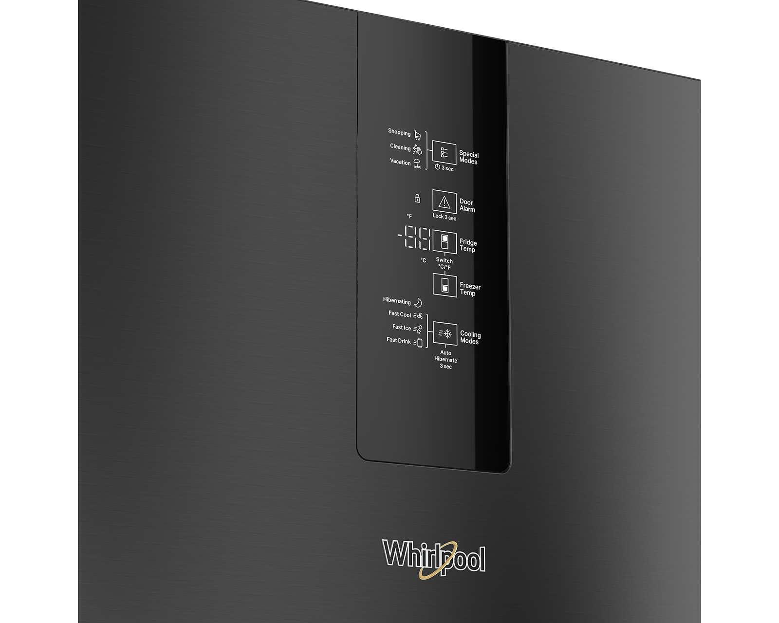 Foto 6 | Foto 6 | Refrigerador Whirlpool Bottom Mount 13 Pies Negro WB1332V