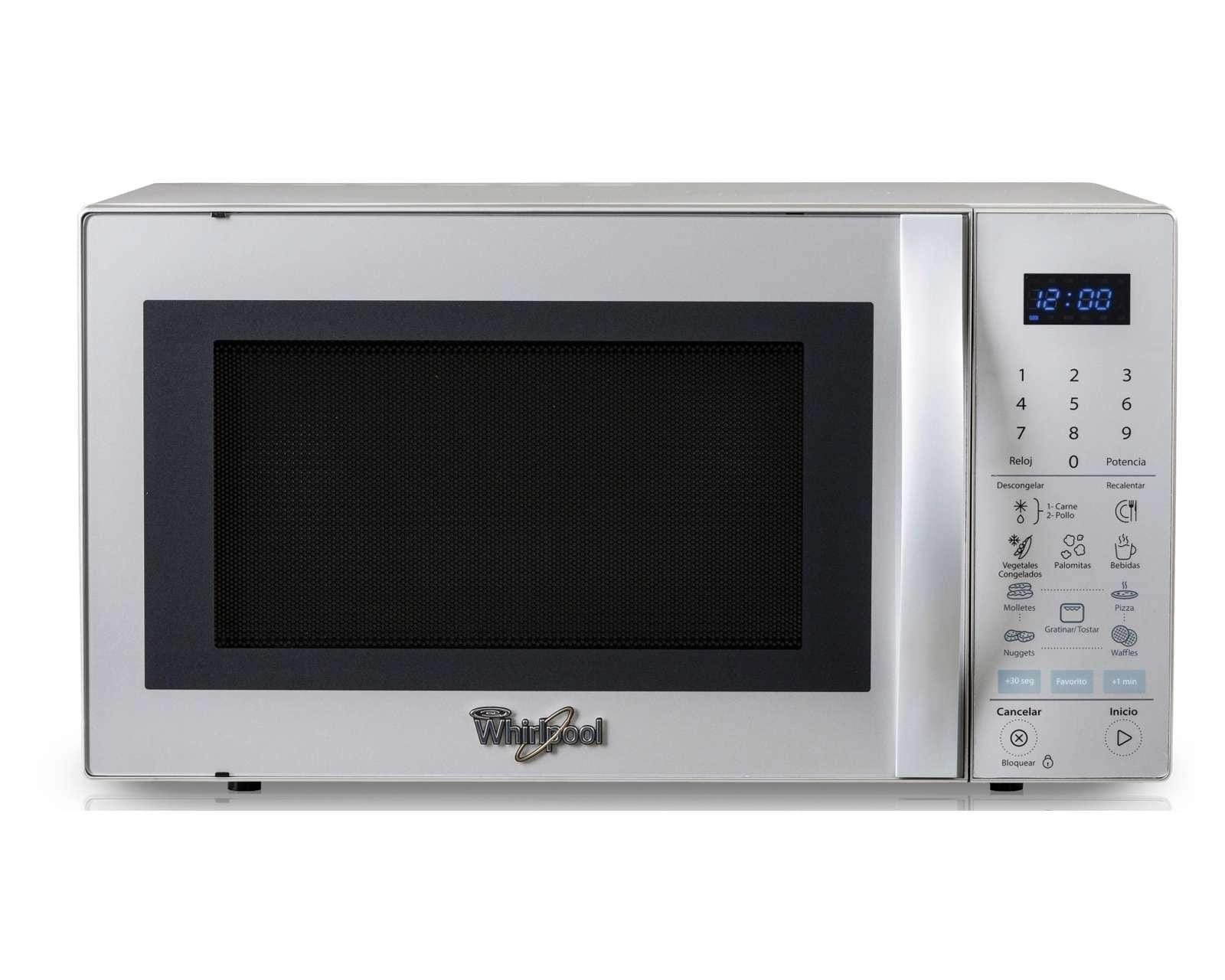 Foto 3 pulgar | Foto 2 | Horno de Microondas Whirlpool 1.4 Pies WM2514D Plateado