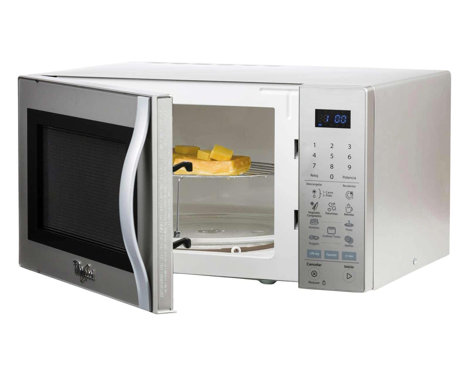 Foto 4 | Foto 4 | Horno de Microondas Whirlpool 1.4 Pies WM2514D Plateado