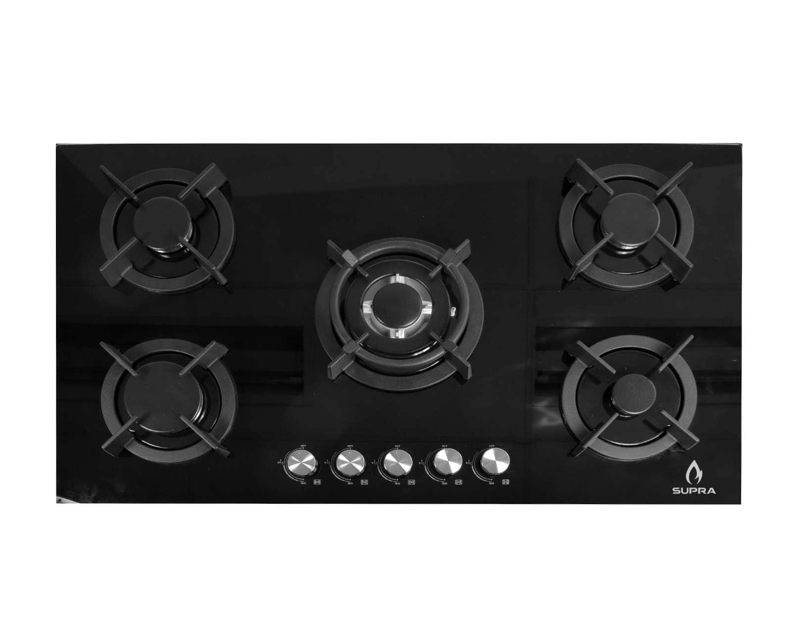 Foto 3 | Foto 3 | Parrilla Empotrable Supra 90 cm de Gas Onix Negra