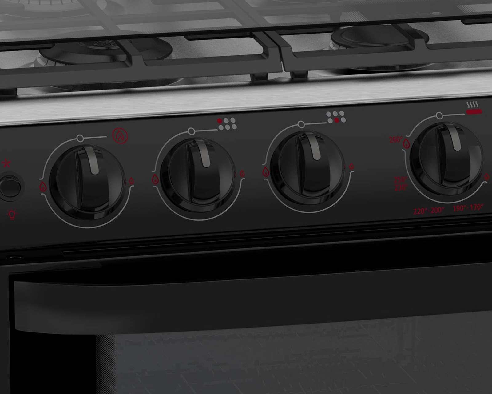 Foto 6 | Foto 6 | Estufa Mabe de Piso 30" 6 Quemadores de Gas EM7656CFIN0