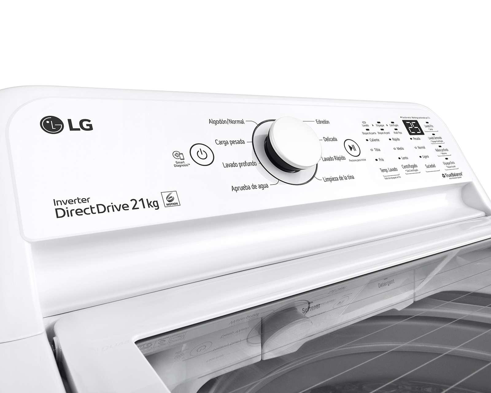 Foto 4 pulgar | Foto 3 | Lavadora LG Automática WT21WT6HKA  21 kg Blanca