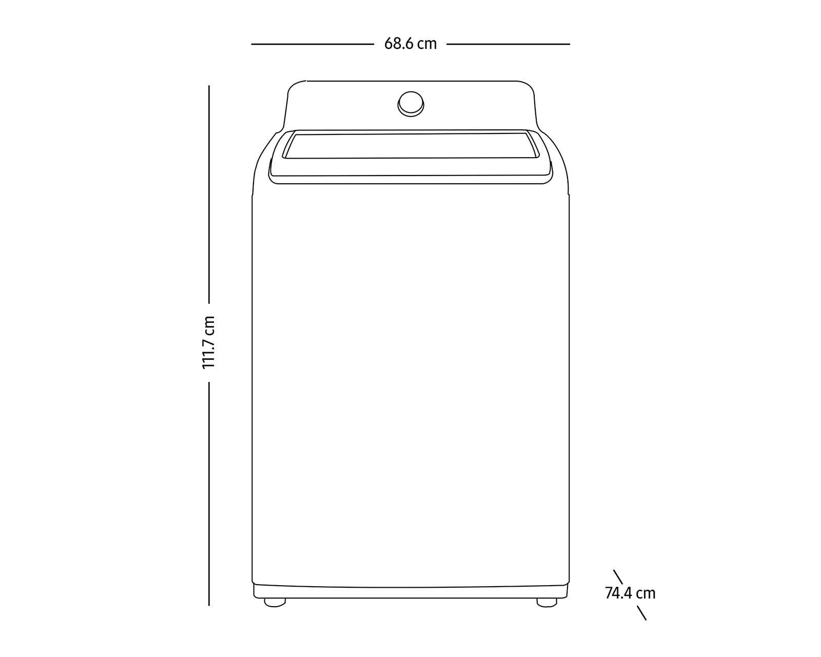 Foto 8 | Foto 8 | Lavadora Samsung Automática WA21A3341GW/AX 21 kg Blanca