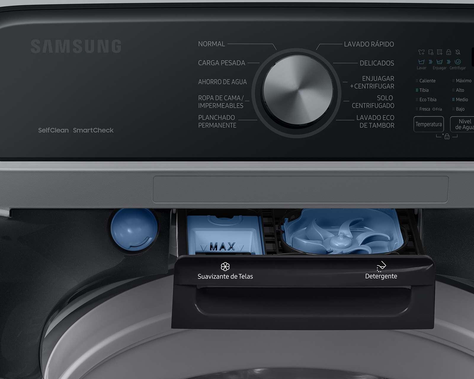 Foto 4 | Foto 4 | Lavadora Samsung WA21A3354GV/AX 21 kg Negra