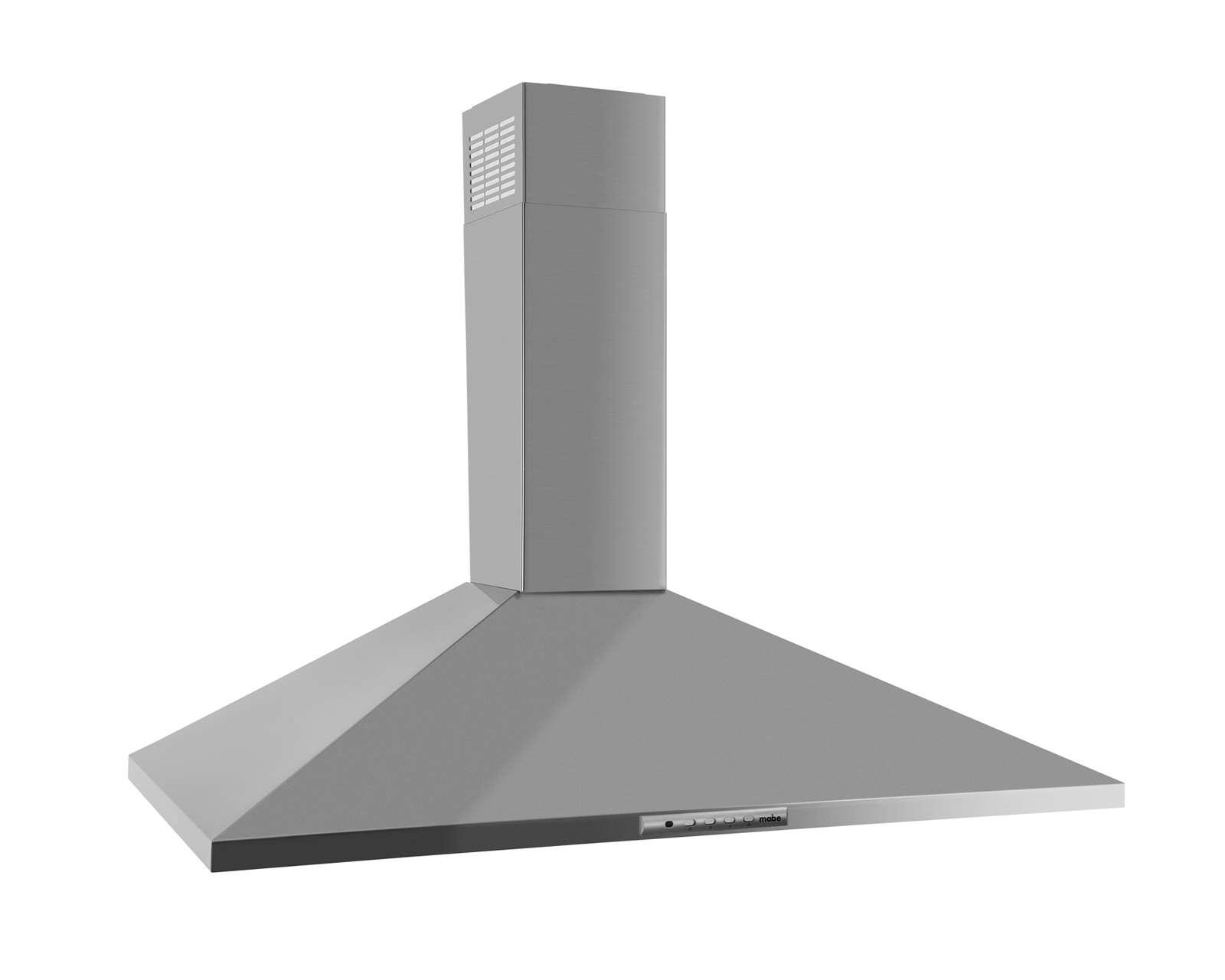 Foto 2 pulgar | Foto 1 | Campana Mabe 35" de Pared Acero Inoxidable