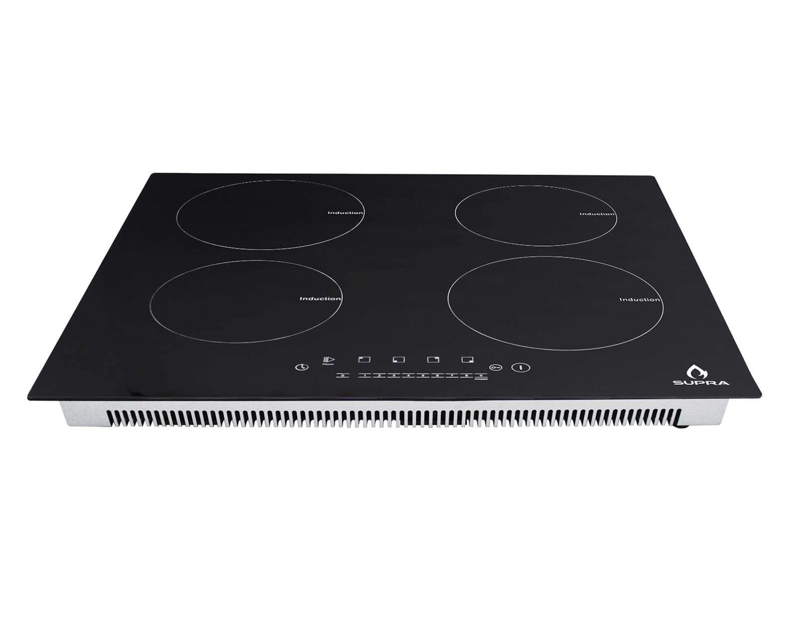 Foto 2 | Foto 2 | Parrilla Empotrable Supra 60 cm de Inducción 4Q IN Negra