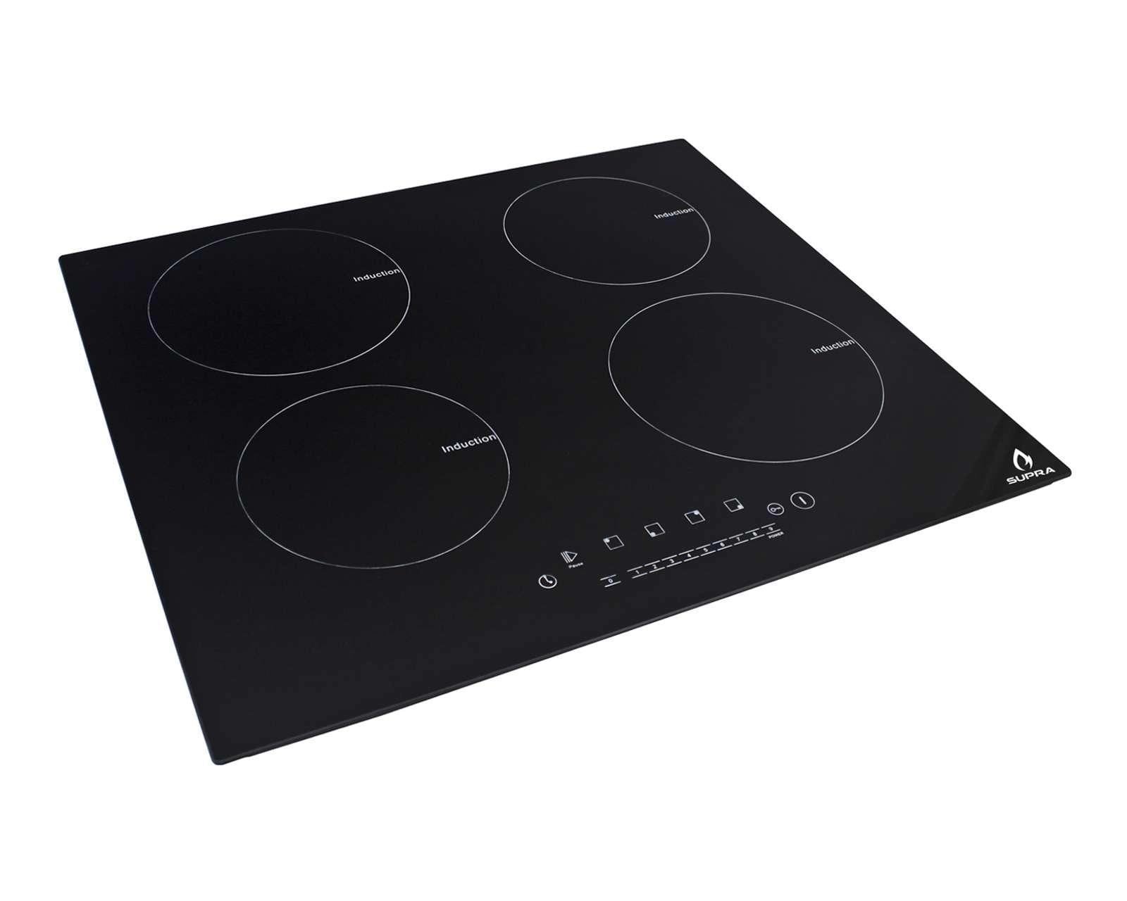 Foto 3 | Foto 3 | Parrilla Empotrable Supra 60 cm de Inducción 4Q IN Negra