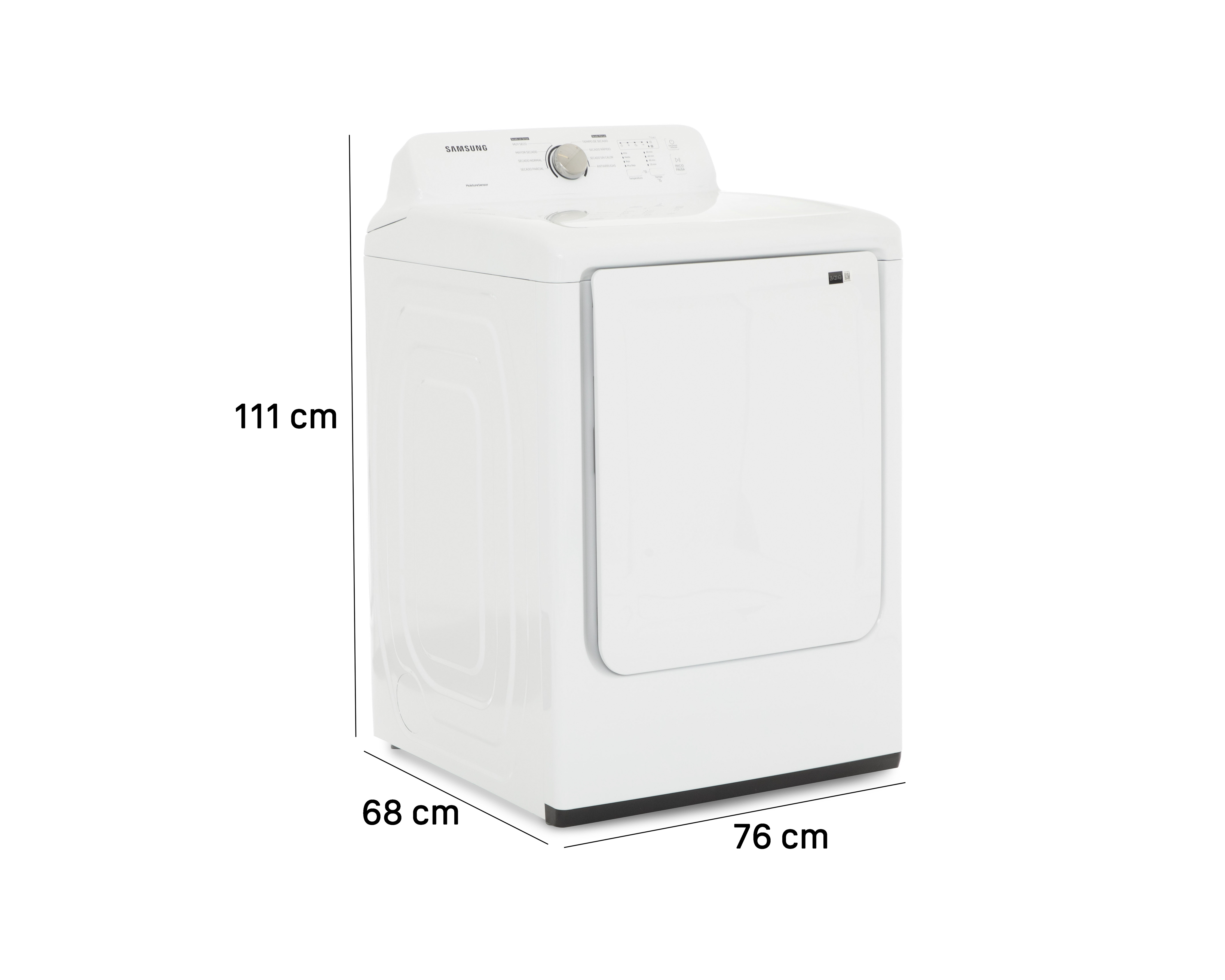 Foto 7 pulgar | Foto 6 | Secadora Samsung Automática DVG24A3000W/AX 24 kg Blanca