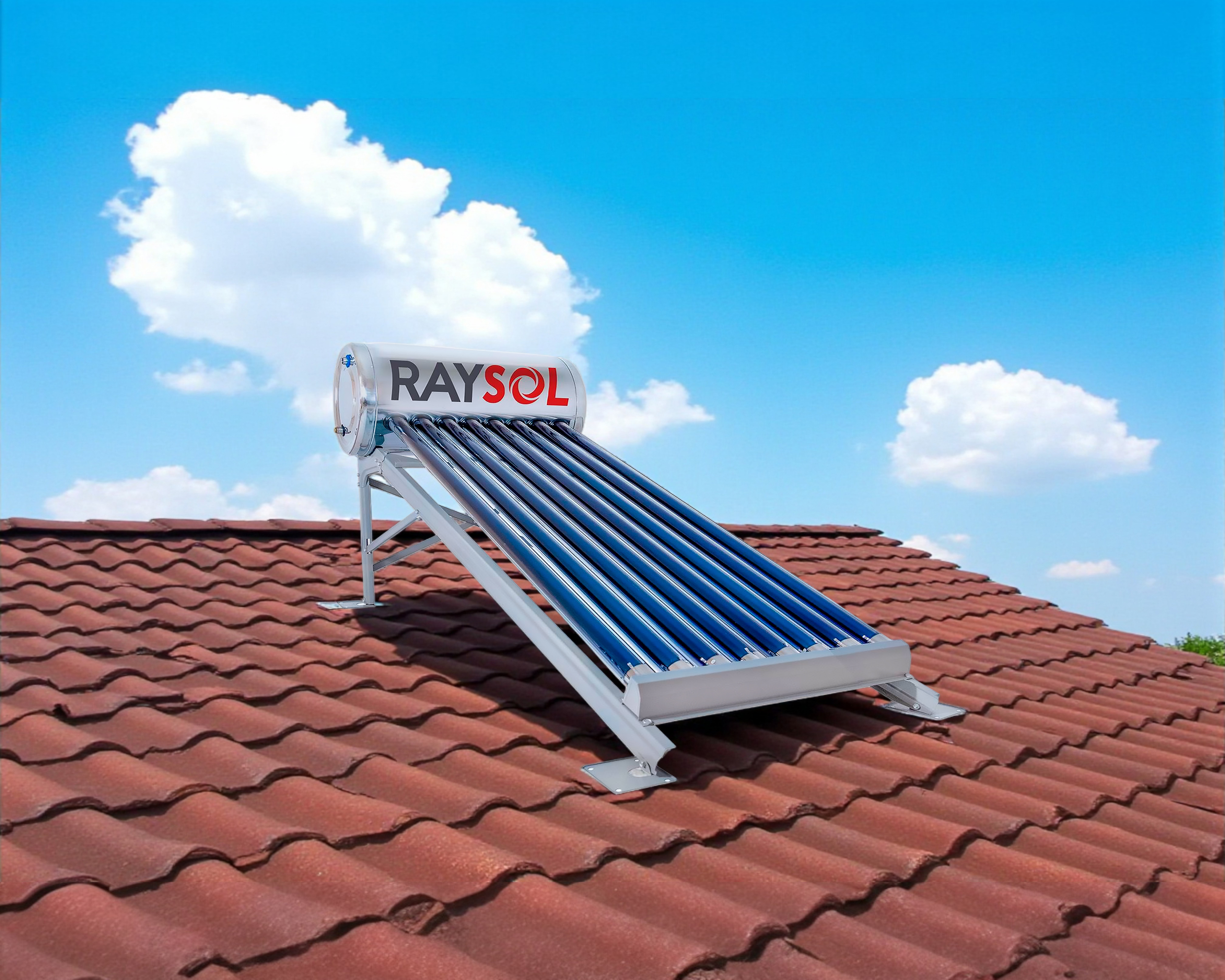 Foto 6 pulgar | Foto 5 | Calentador de Agua Solar Raysol GR-8-80 de 2 Servicios
