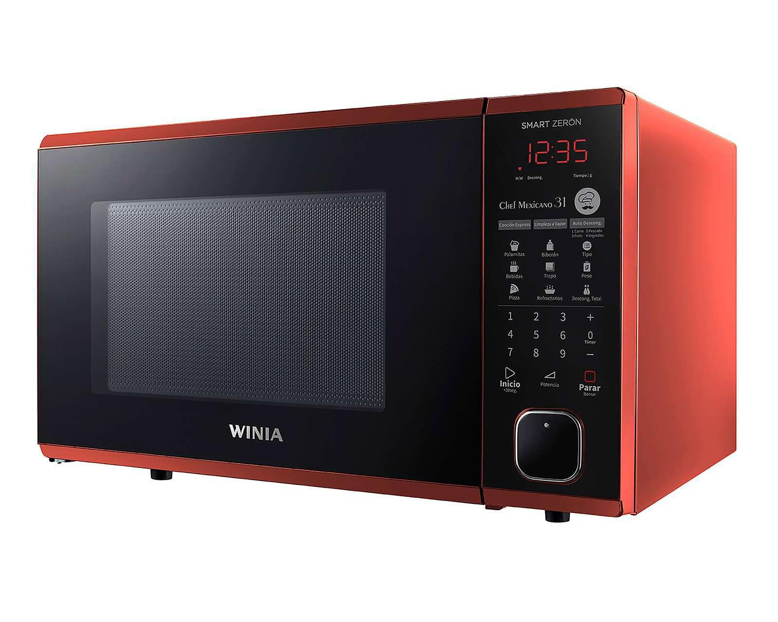 Foto 3 pulgar | Foto 2 | Horno de Microondas Winia 1.1 Pies KOR-1N4HR Rojo