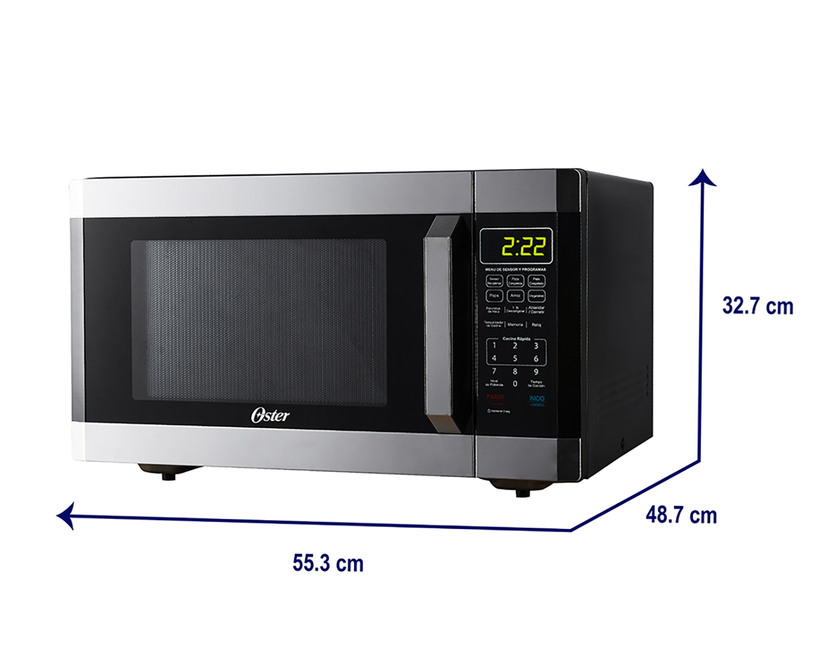Foto 7 | Foto 7 | Horno de Microondas Oster 1.5 Pies OGYME1502 Negro