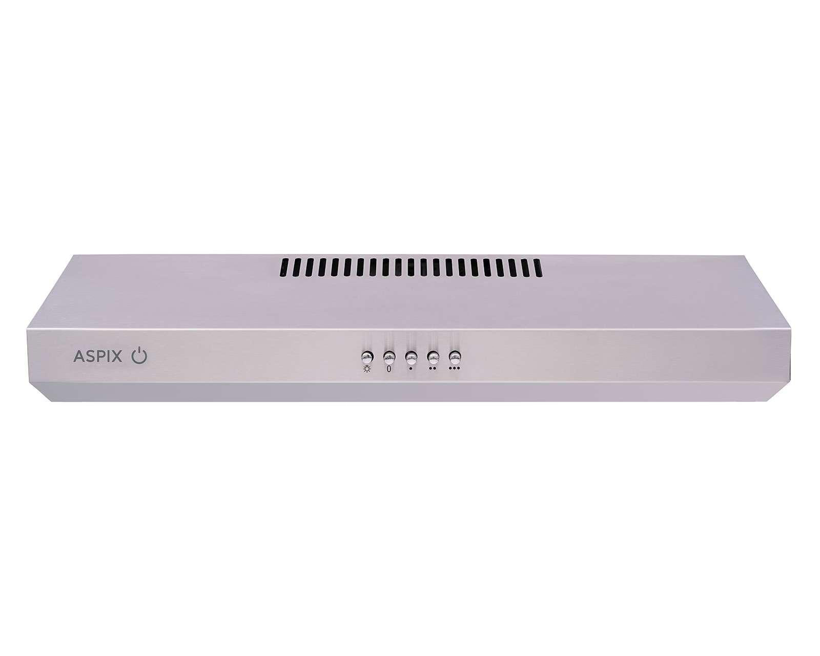 Campana Aspix 20" de Pared Acero Inoxidable