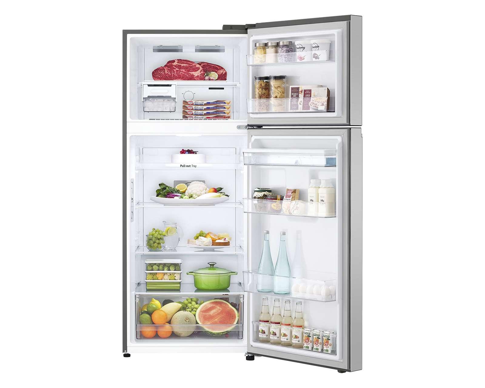 Foto 4 pulgar | Foto 3 | Refrigerador LG Top Mount 14 Pies Plateado VT40WP