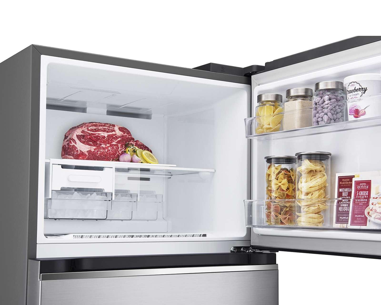 Foto 6 pulgar | Foto 5 | Refrigerador LG Top Mount 14 Pies Plateado VT40WP