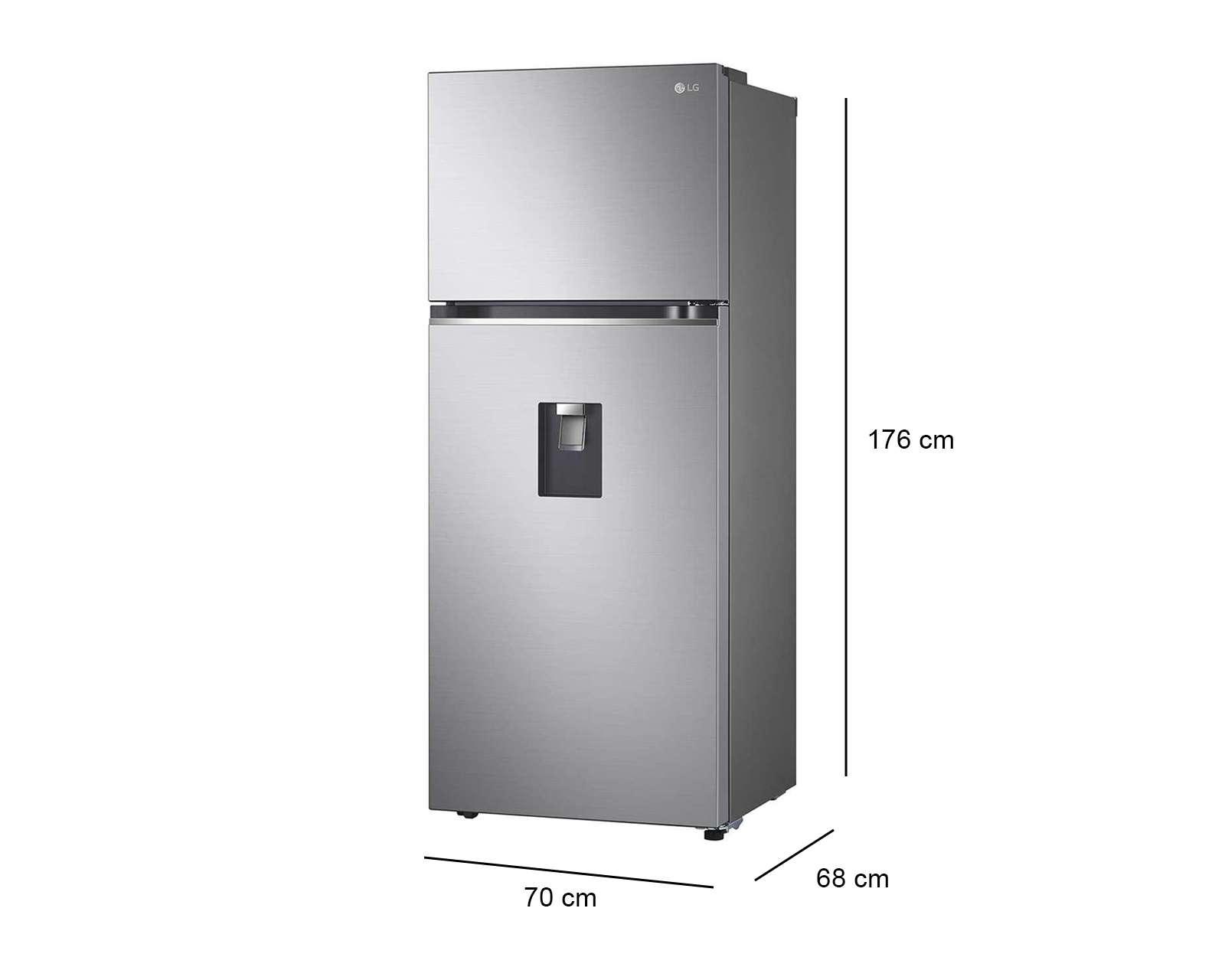 Foto 8 pulgar | Foto 7 | Refrigerador LG Top Mount 14 Pies Plateado VT40WP