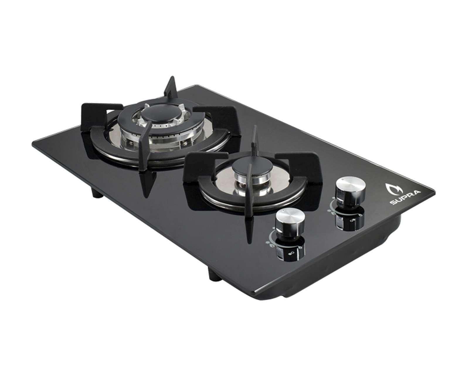 Foto 3 | Foto 3 | Parrilla Empotrable Supra 13" Gas LP Domino Glass Negra