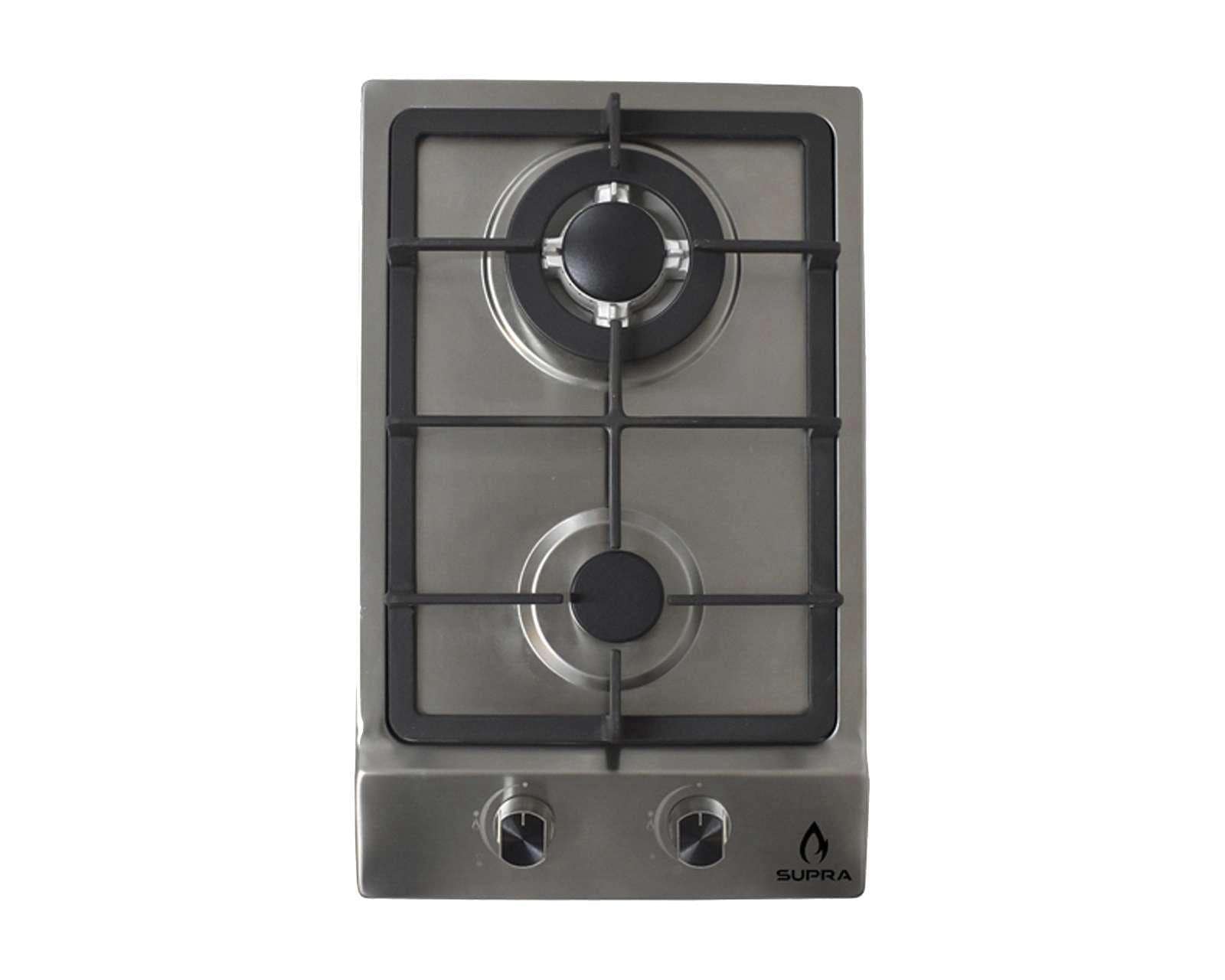 Foto 1 | Foto 1 | Parrilla Empotrable Supra 12" de Gas Domino Steel Acero Inoxidable