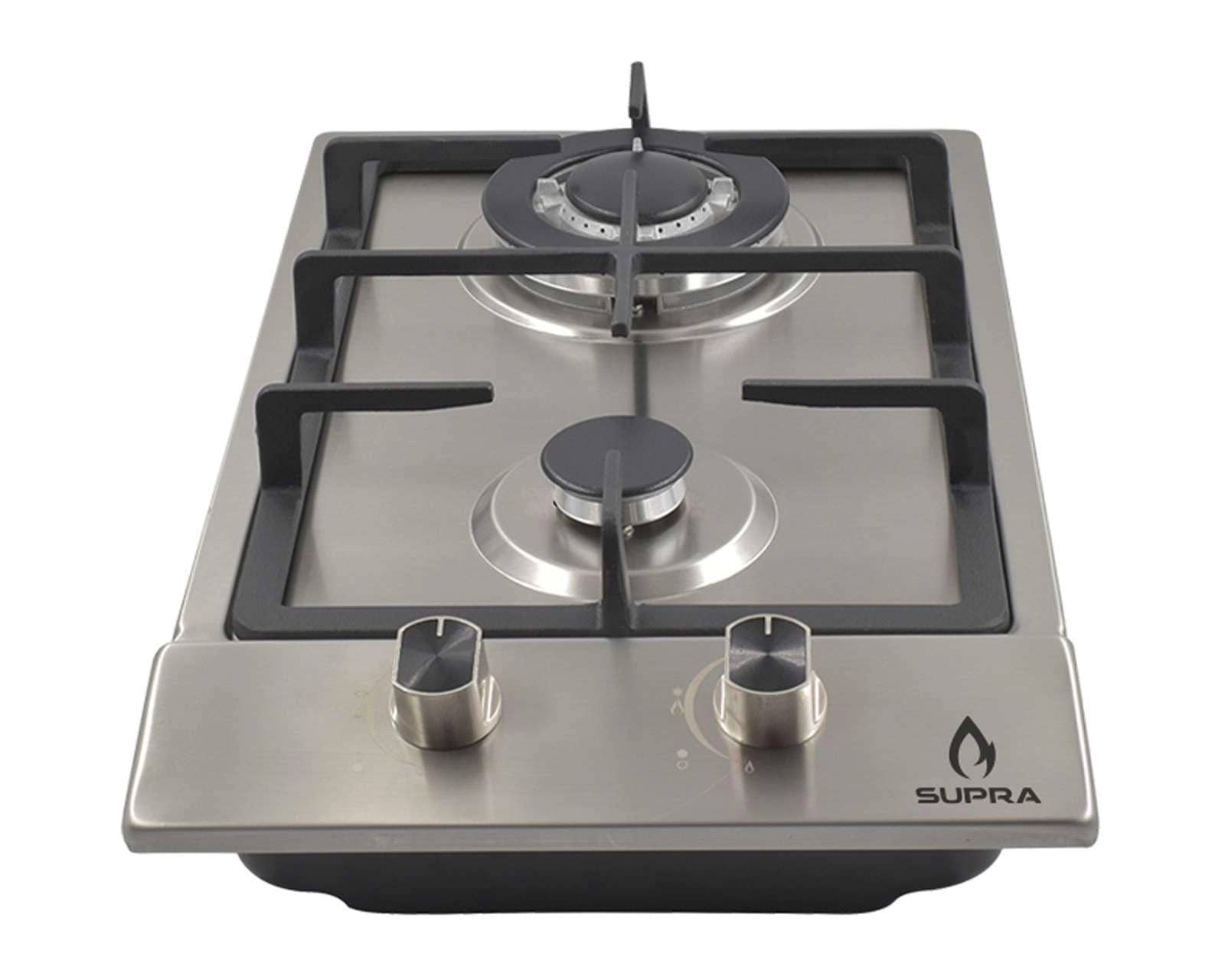 Foto 3 pulgar | Foto 2 | Parrilla Empotrable Supra 12" de Gas Domino Steel Acero Inoxidable